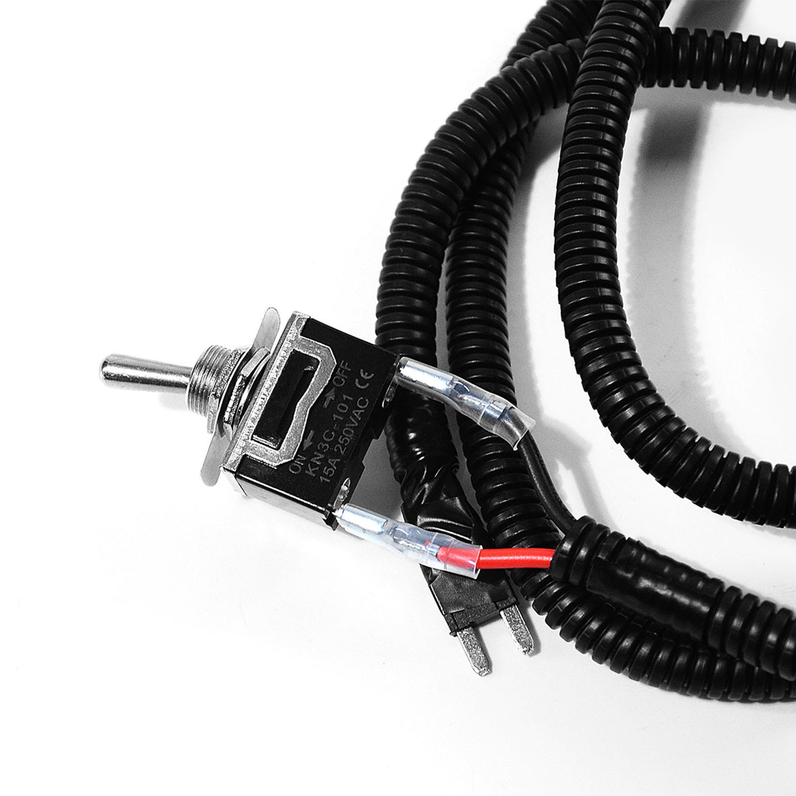 12 24 48 100″ Automotive Switched Fuse Switch For Mini 10A &15A Fuse WIth wire