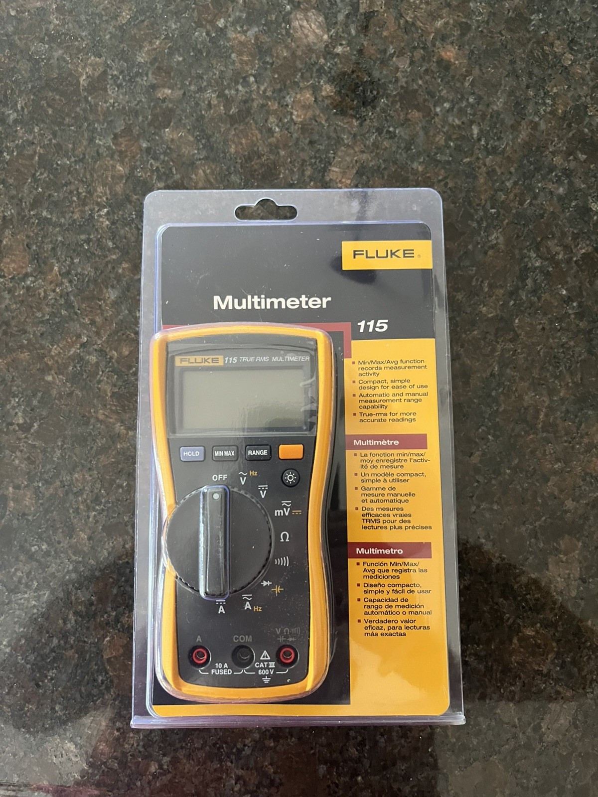 *NEW* Fluke 115 Multimeter | True-RMS, 6000 Count Resolution