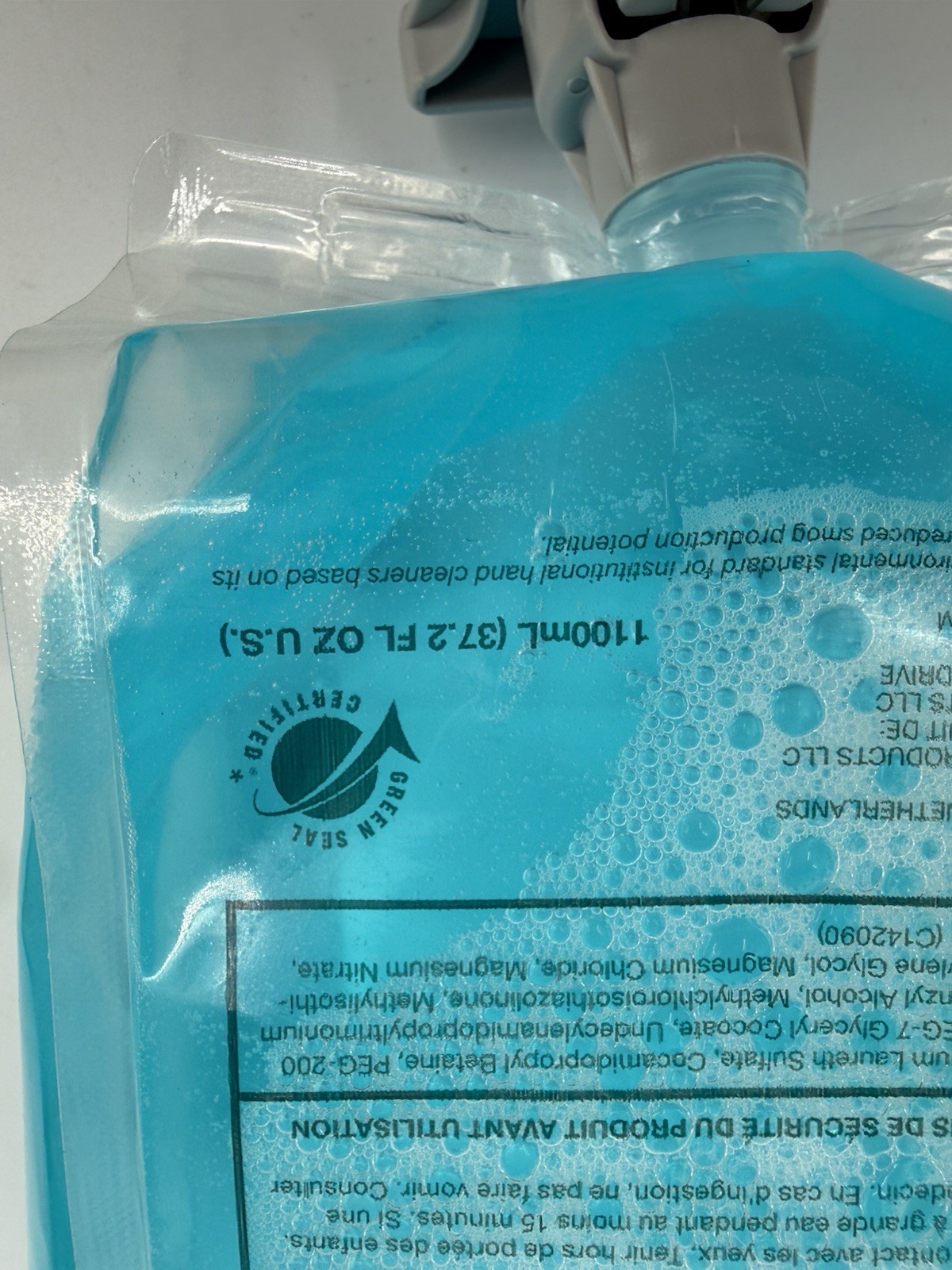 4 Rubbermaid Commercial FG750112 1100 mL Enriched Foam Hand Soap w/ Moisturizer