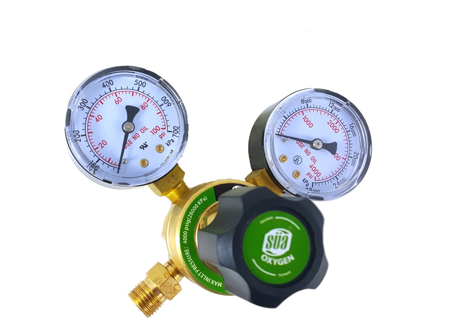 SÜA – Oxygen and Acetylene Regulators Welding Gas Gauges – Rear Entry – LDP