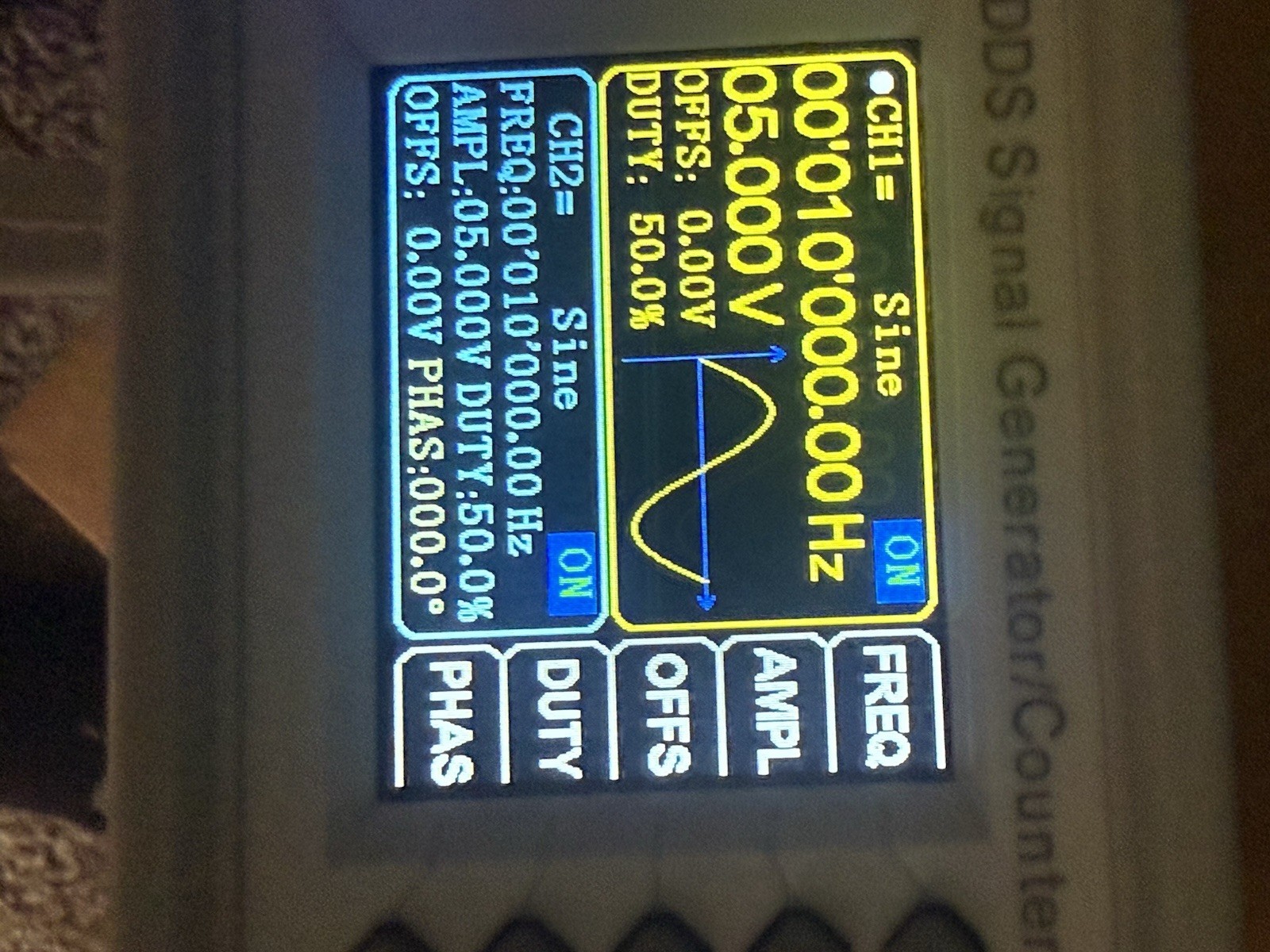 Koolertron GH-CJDS66-FU 60 MHz Dual Output Arbitrary Function Signal Generator