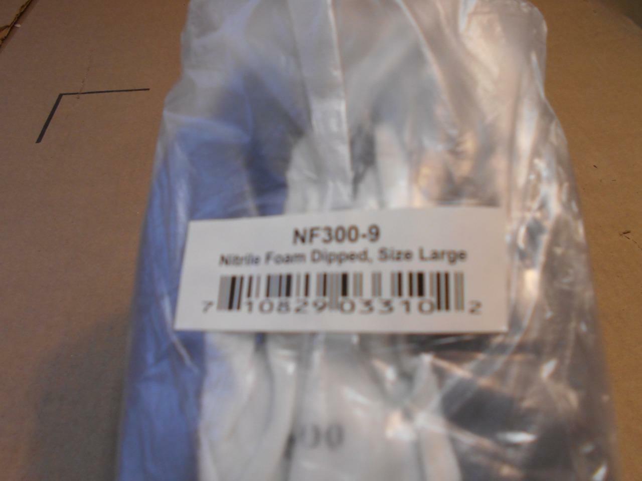 Grey Nitrile Dipped Poly Work Gloves ( 12 Pairs ) 1 Dozen ~