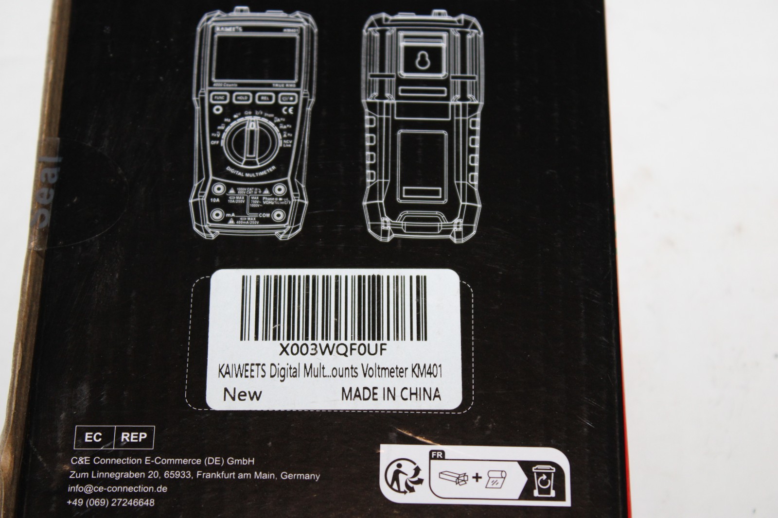 NOS KAIWEETS KM401 Digital Multimeter NEW FREE SHIPPING !!!!