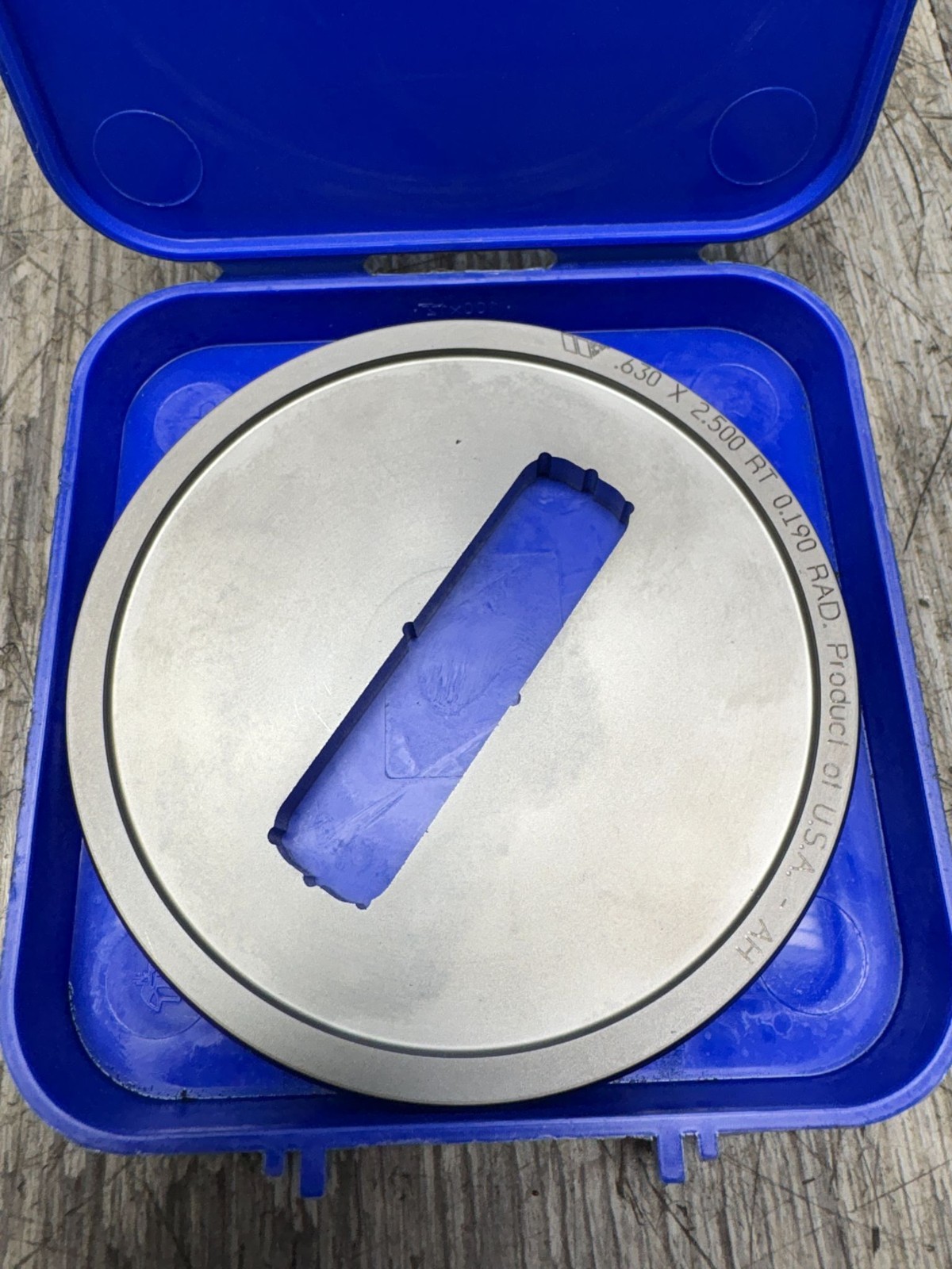 WILSON TOOL 5153 3-1/2 THICK ABS STRIPP RT 2.500 X .630 R0.190 0001175612-000030