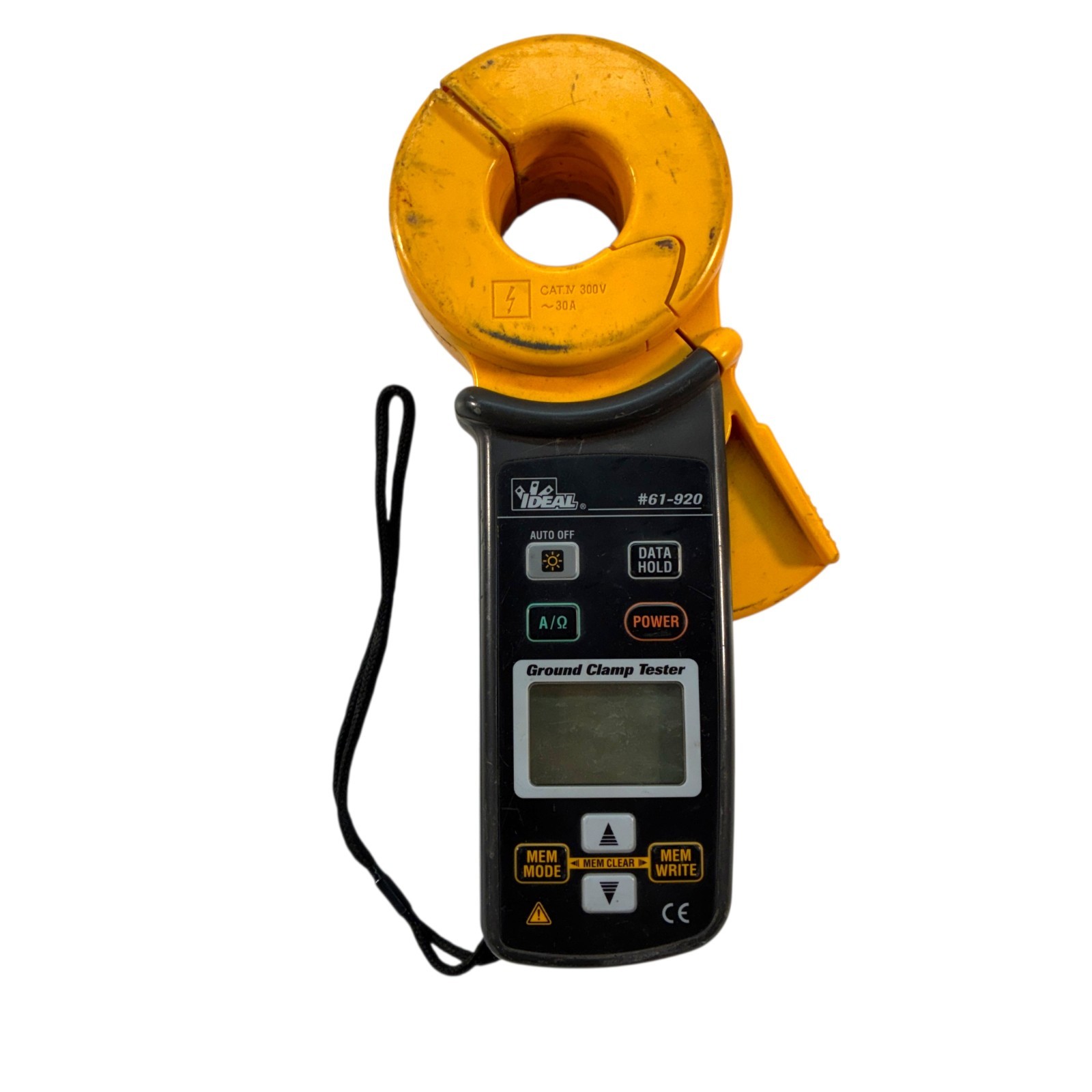 IDEAL Industries #61-920 Digital Ground Clamp Tester