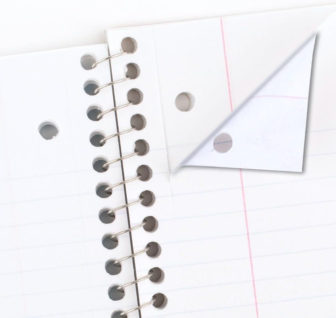 Mead Spiral Notebook, 6 Pack, 1 Subject, Wide Ruled Paper, 7-1/2″ x 10-1/2″