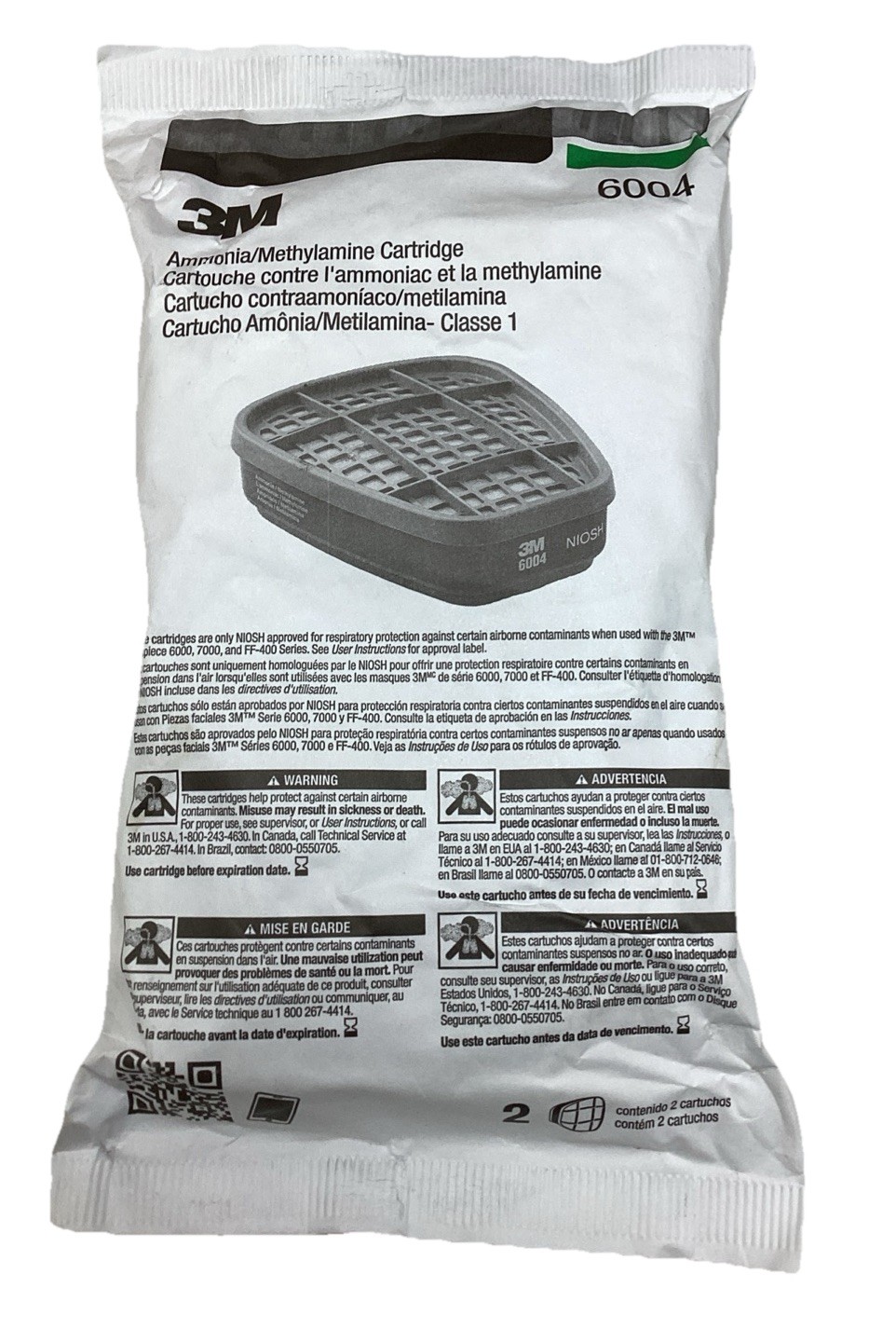 3M PPE Respiratory Protection Replacement Respirator Cartridges Filters USA Made