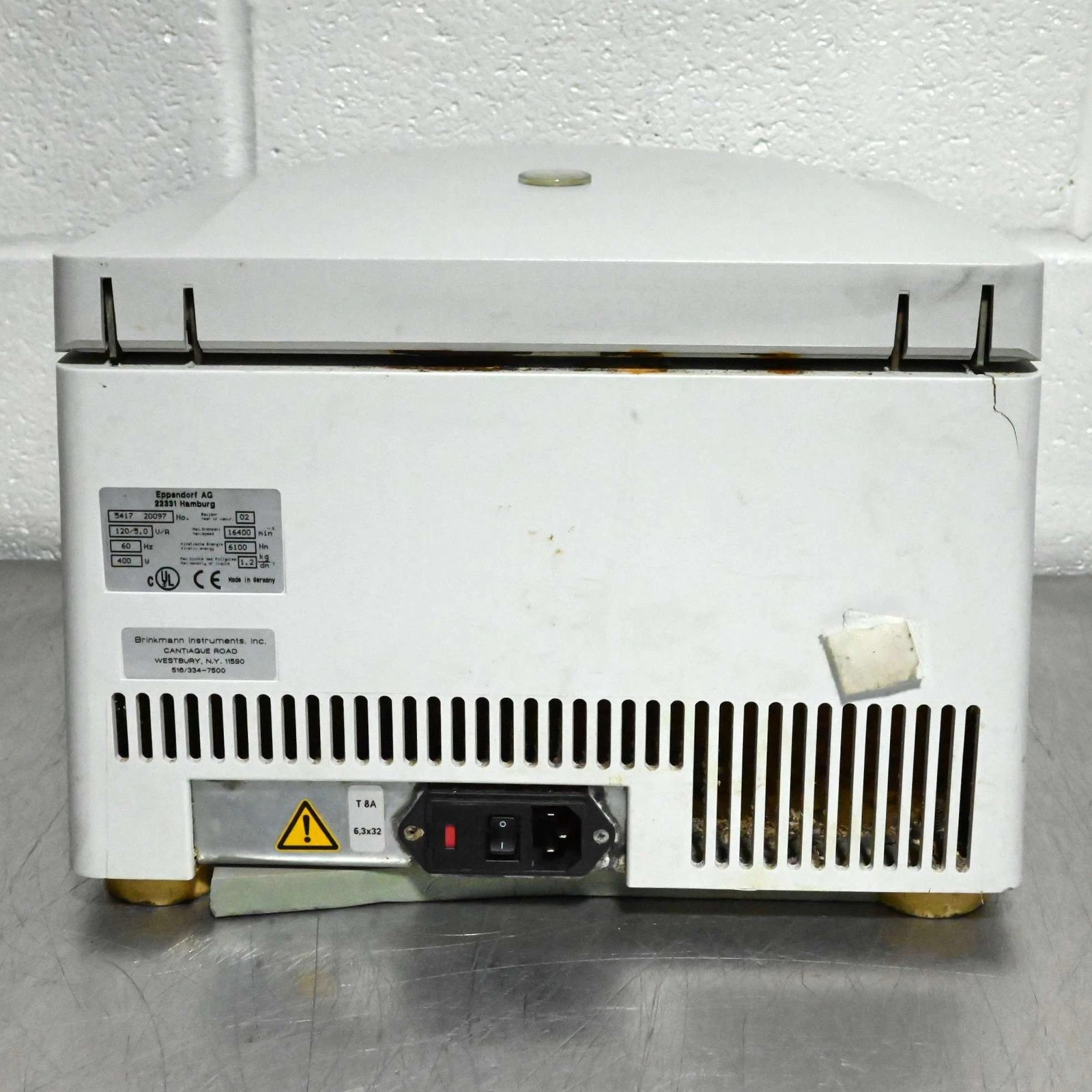 Eppendorf 5417C Centrifuge 14000 RPM w/F45-30-11 Rotor + Warranty