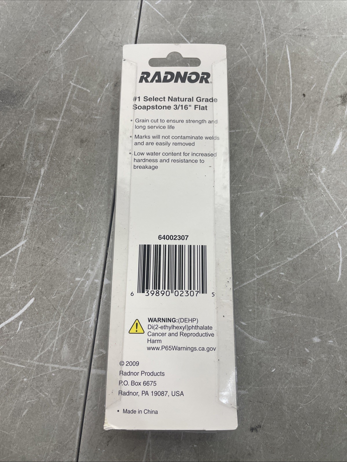 Pack of 6 Radnor Flat #1 Select Soapstone Natural 3/16″ Pieces – 64002307