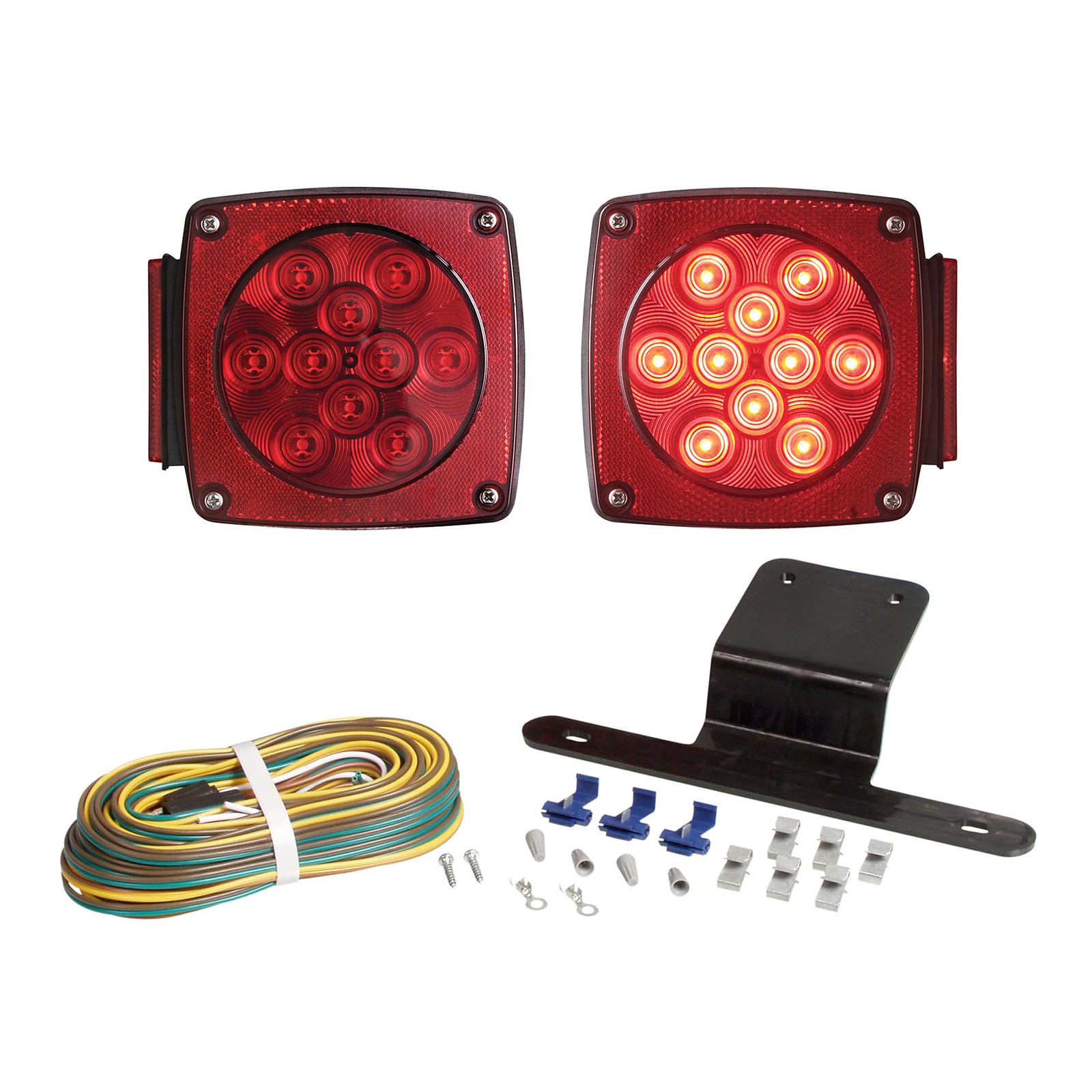 Optronics 7-LED Stud-Mount Combo Tail Light Kit, Hardwired, Model# TLL9RK