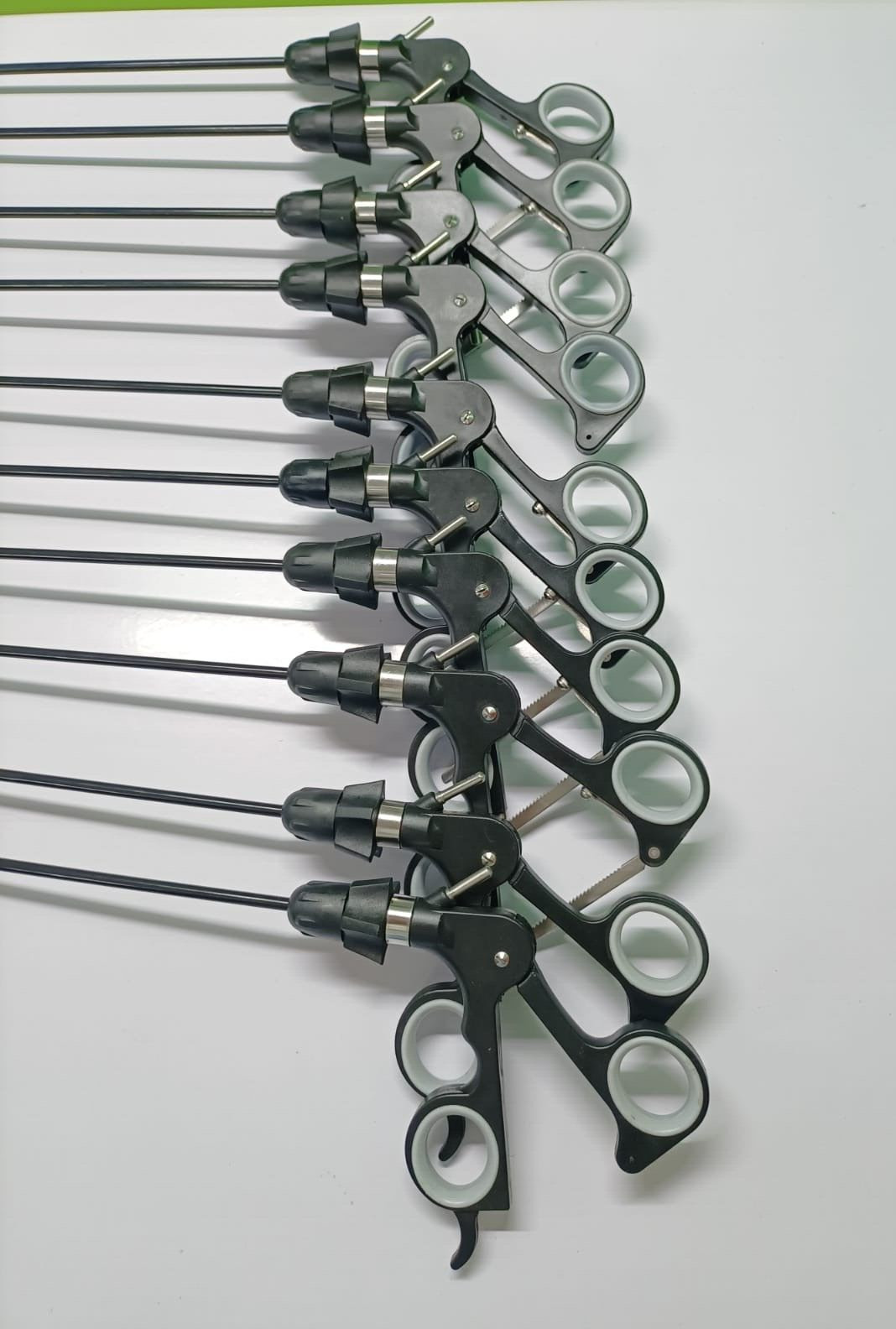 10pc Laparoscopic Storz-Type Grasping Forceps 5mmx330mm Reusable Instruments