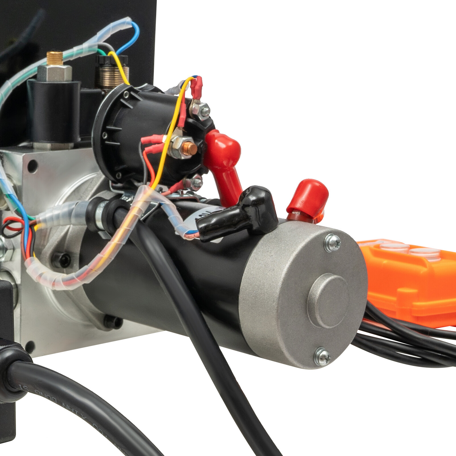 8QT Single Acting Hydraulic Pump Power Unit with Wireless Remote Control 12V