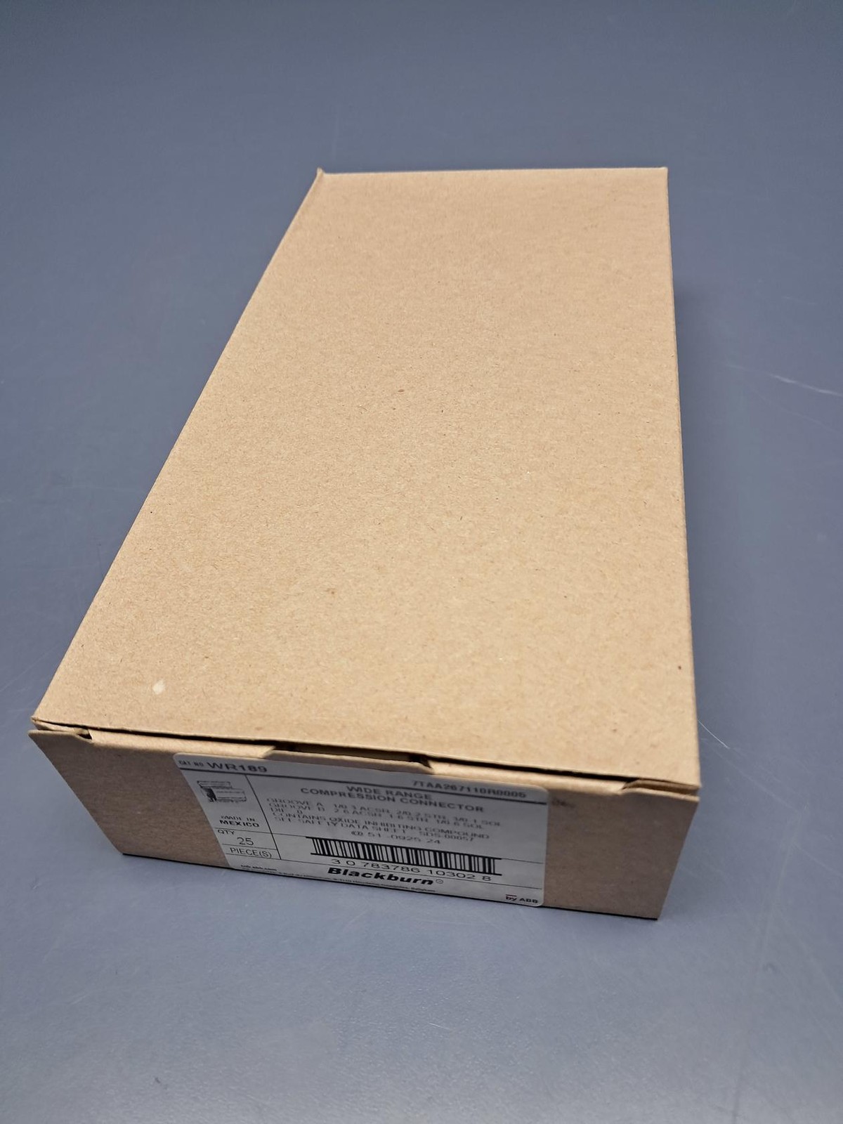 (25) ABB Blackburn Wide Range Compression Connectors WR189