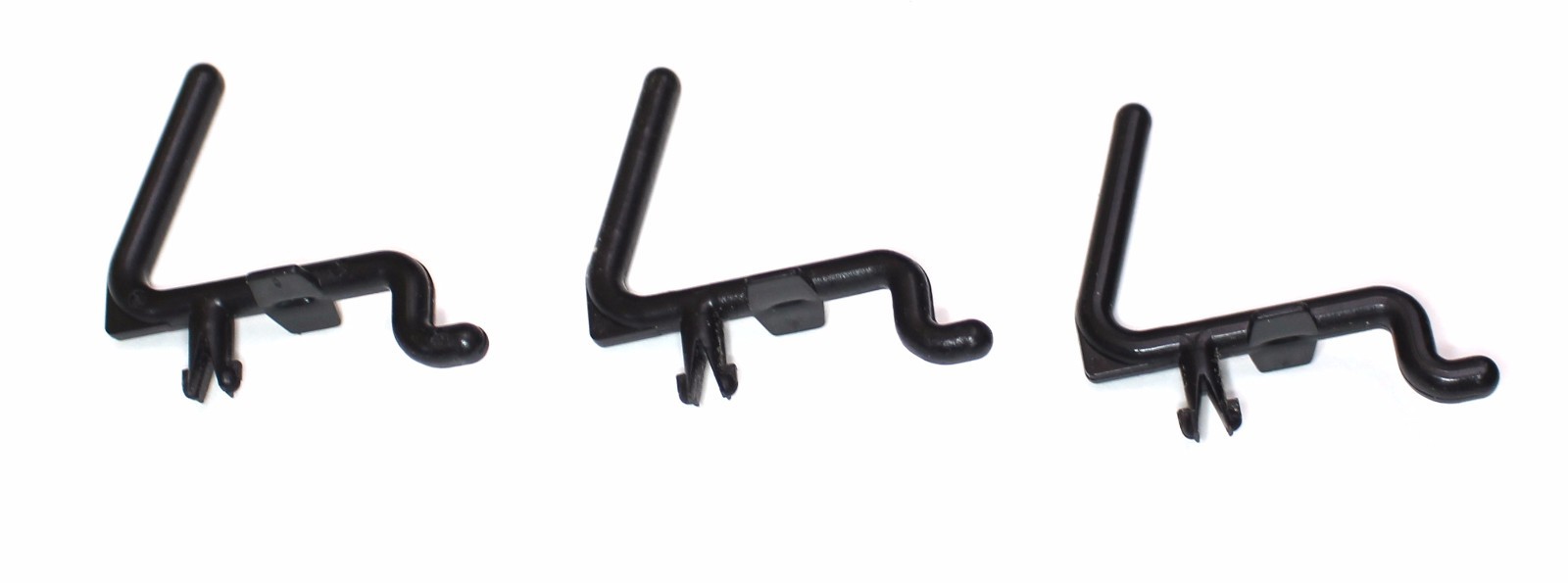 Plastic Black L Style Pegboard Hook Kit Tool – 50 Pack – PEGBOARD NOT INCLUDED