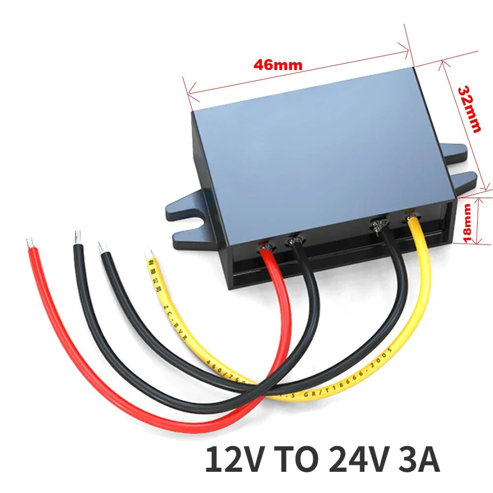 DC 12V TO 24V 1A -30A Step Up Boost Power Supply Power Converter Voltage for car