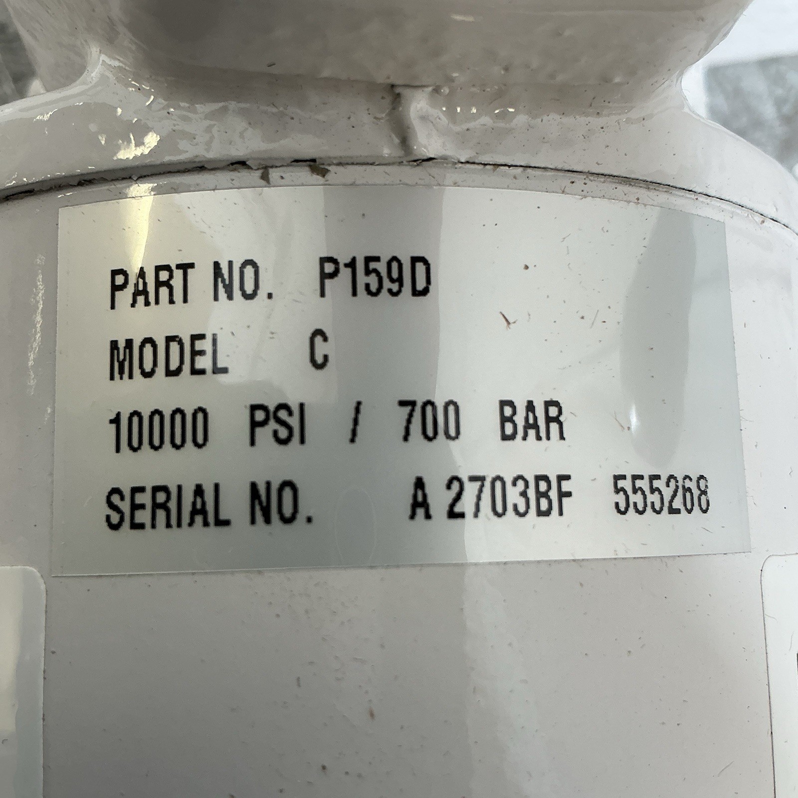 POWER TEAM P159D Hydraulic Hand Pump 2 Stages Double Acting 325psi