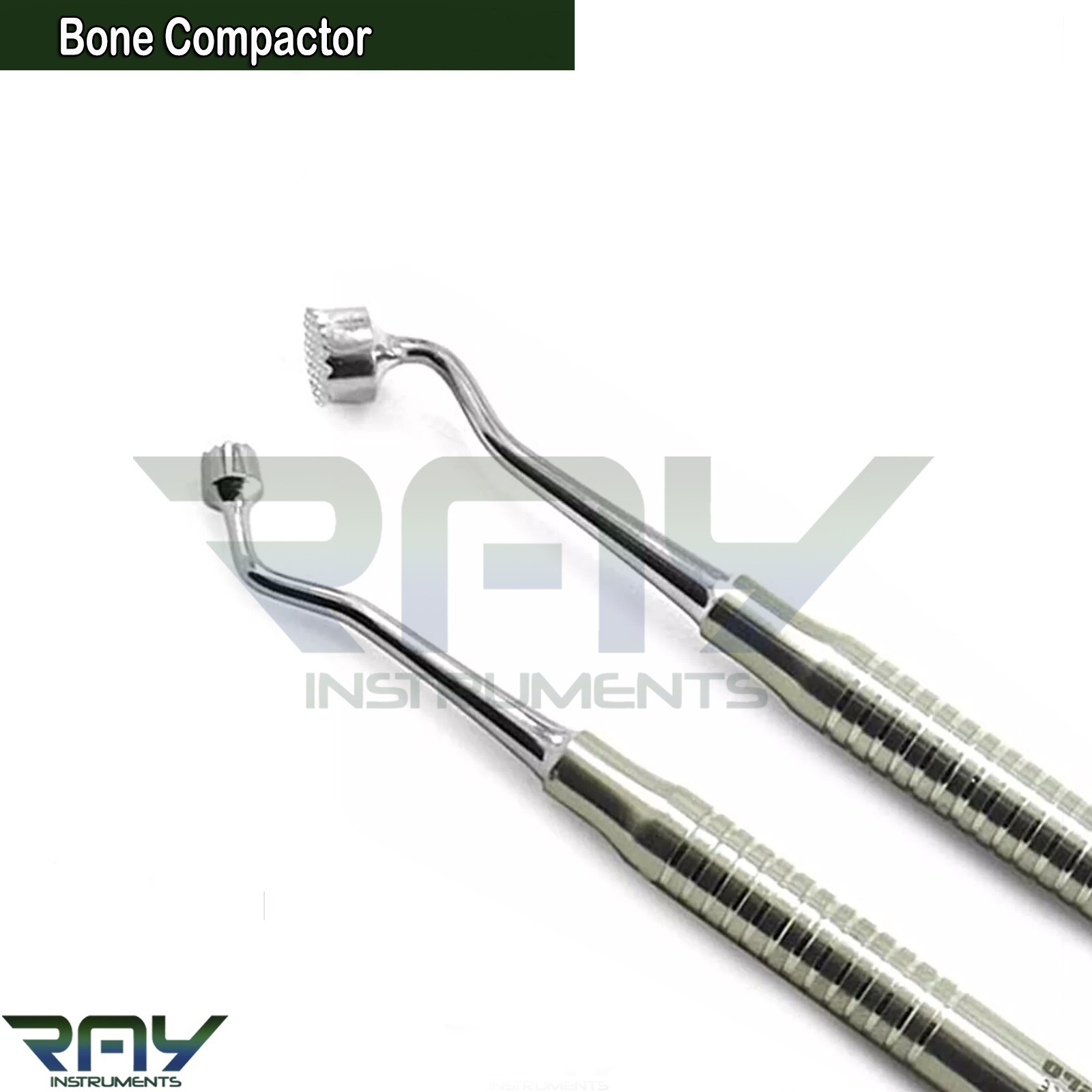 Dental Bone Grafting Compactor Plugger Implant Orthopedic Surgery Instruments