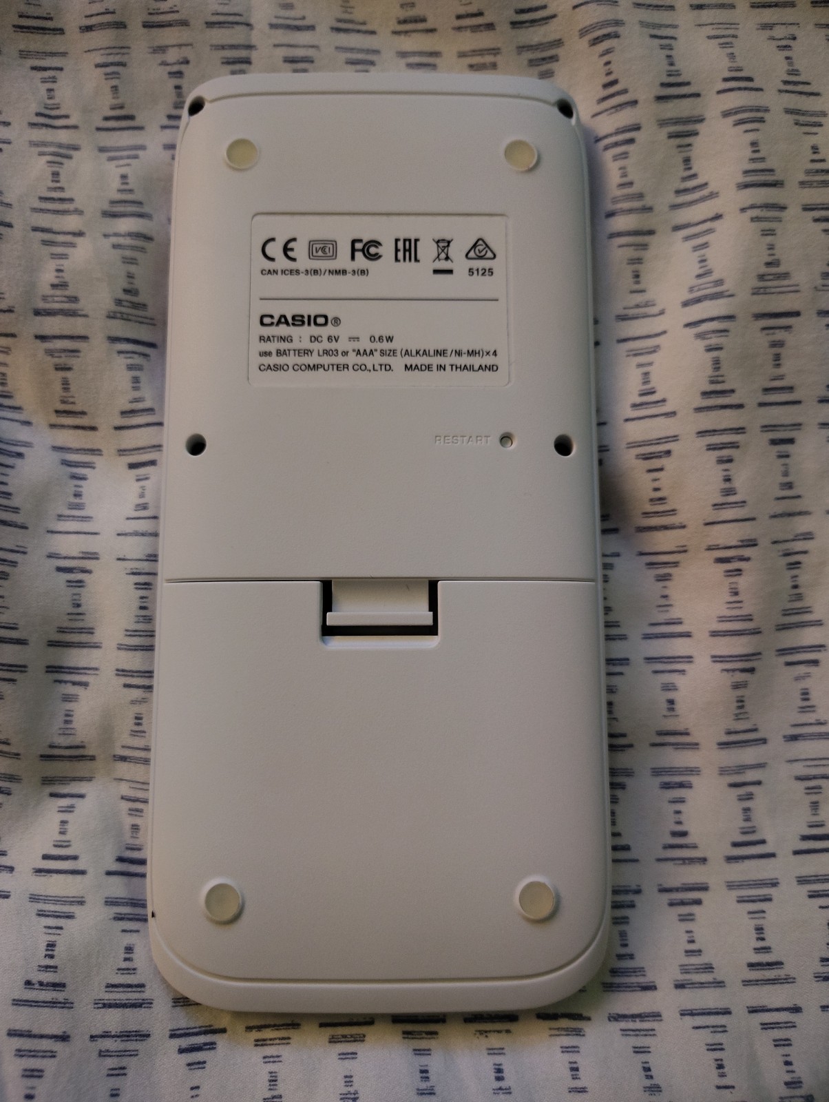 Used CASIO fx-CG50 scientific calculator Color Display USB Japan with case.