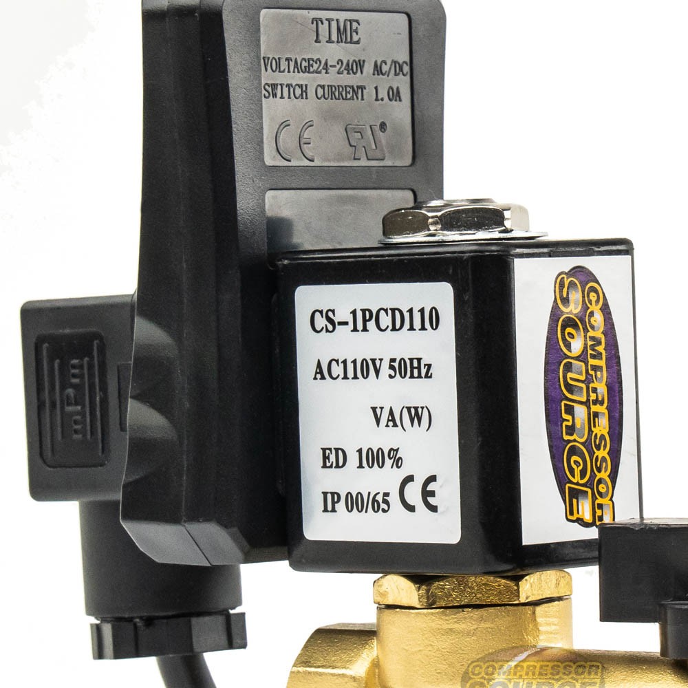 Compressor Automatic Electronic Timed Air Tank Water Moisture Drain Valve Timer