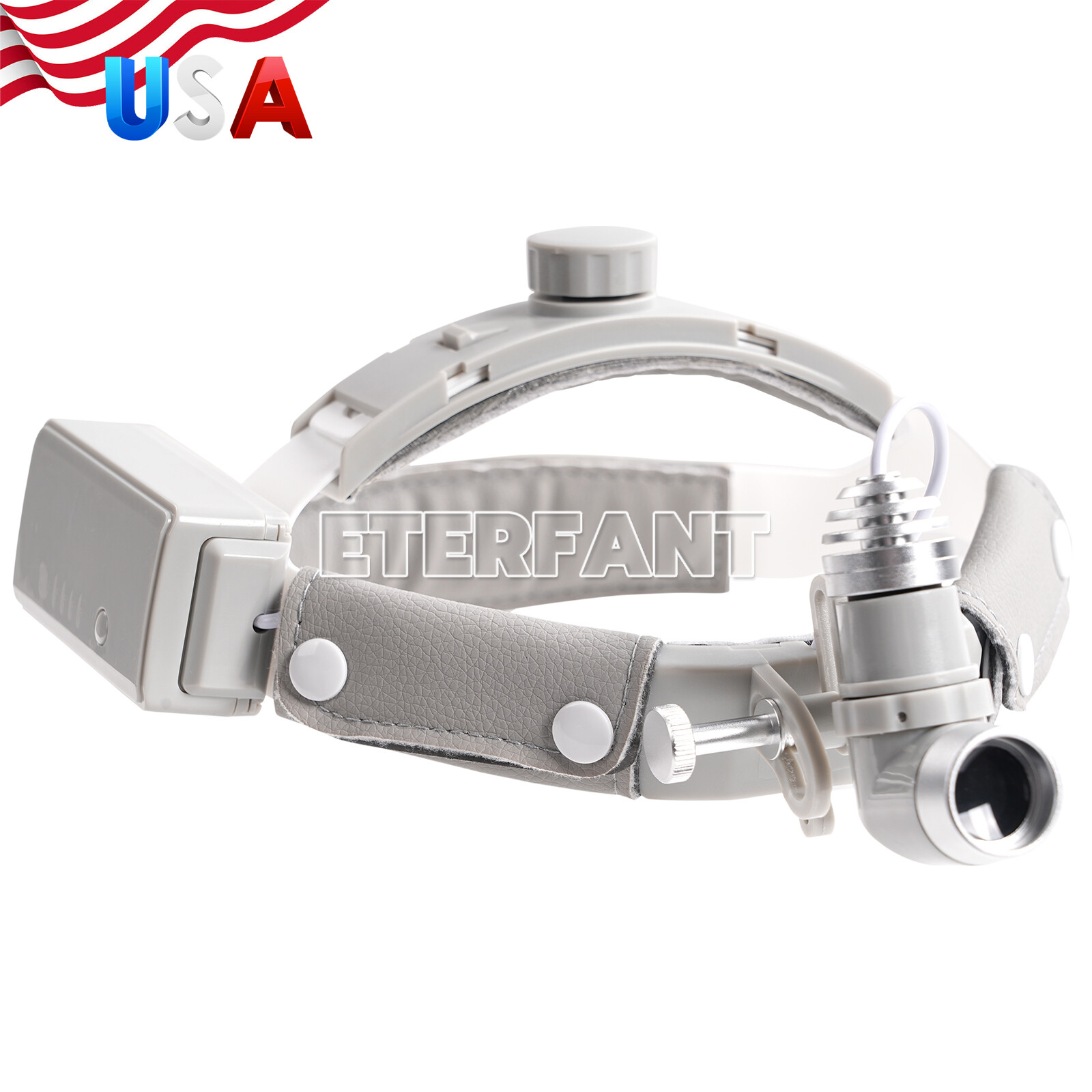 10W LED Dental Medical Headband Head Light Good Light Spot ENT Specific Headlamp