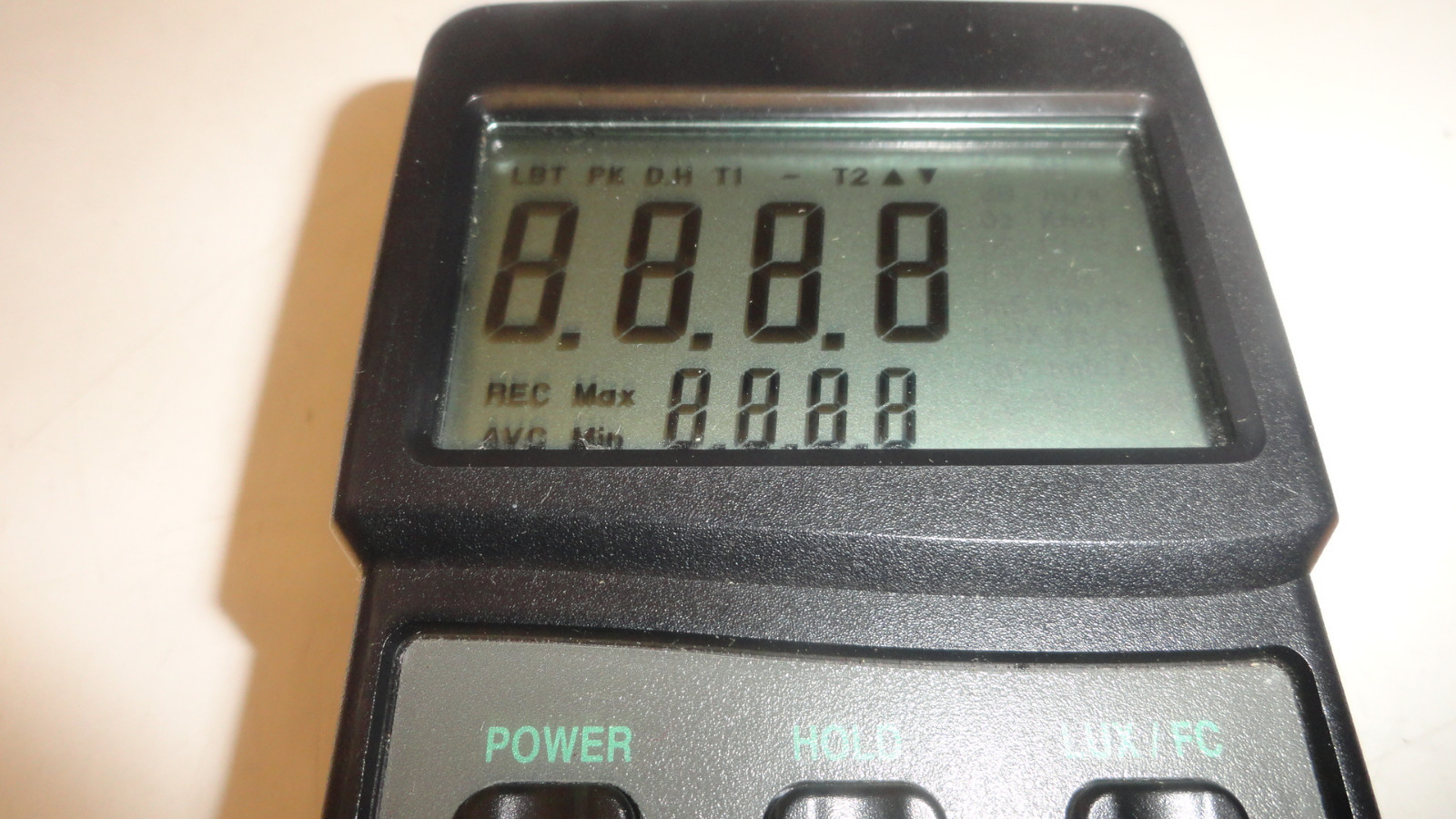 XX13: Sper Scientific 840022 Broad Range LUX/FC Meter