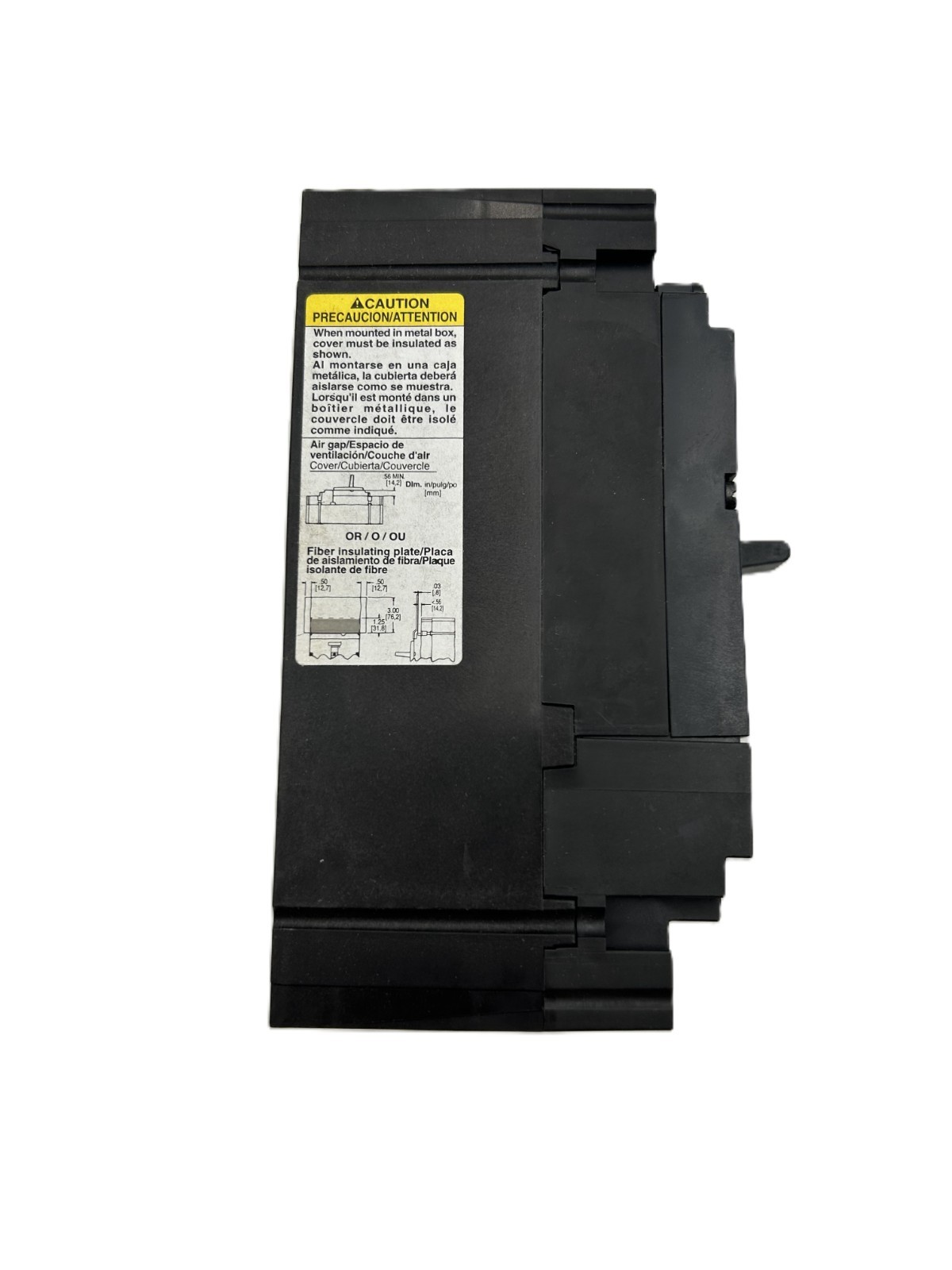 Square D HDL36015 PowerPact Circuit Breaker 15A 3-Pole 600VAC
