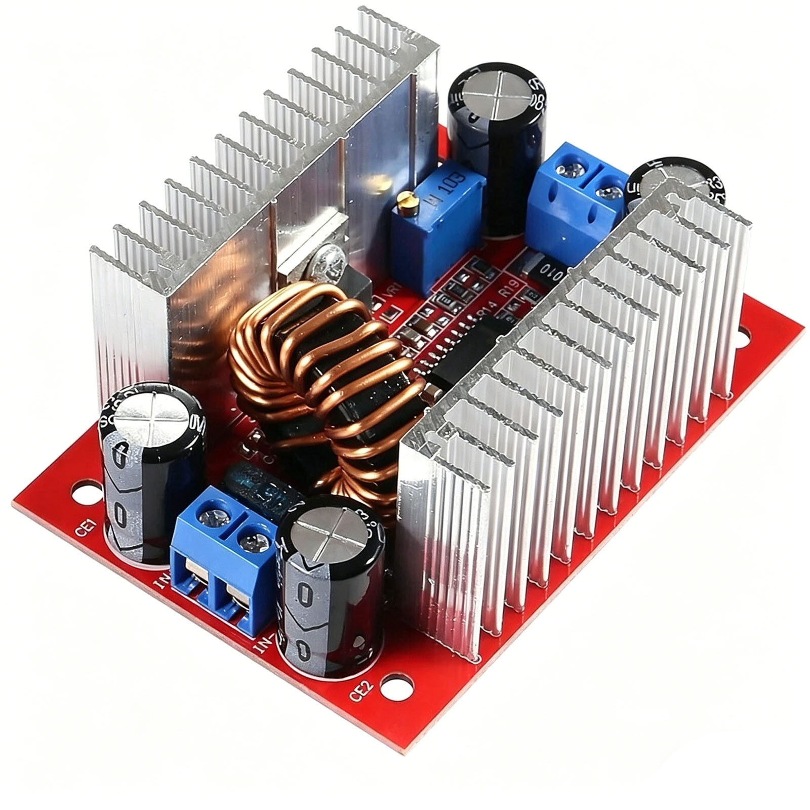 2Pack 400W DC-DC Step Up Boost Buck Voltage Converter Power Supply Module 15A