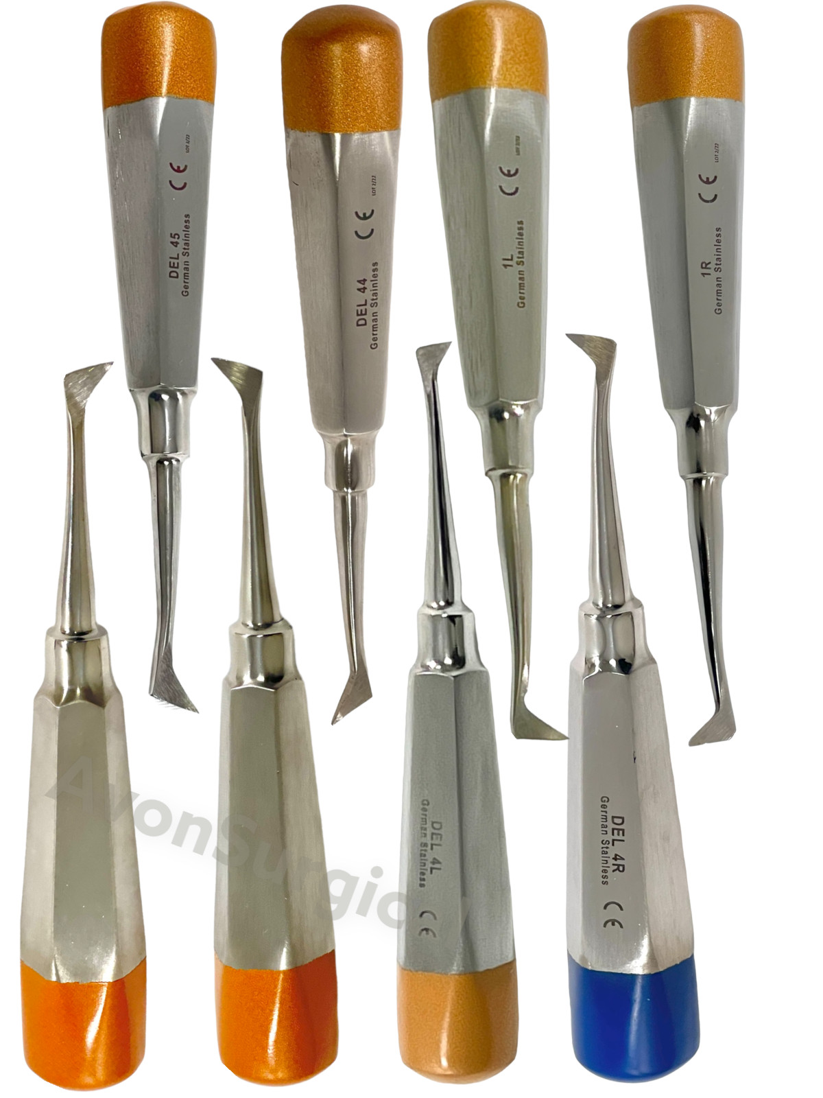 Premium German Dental Elevator Cryer Root Elevators, Left &Right Extraction Tool
