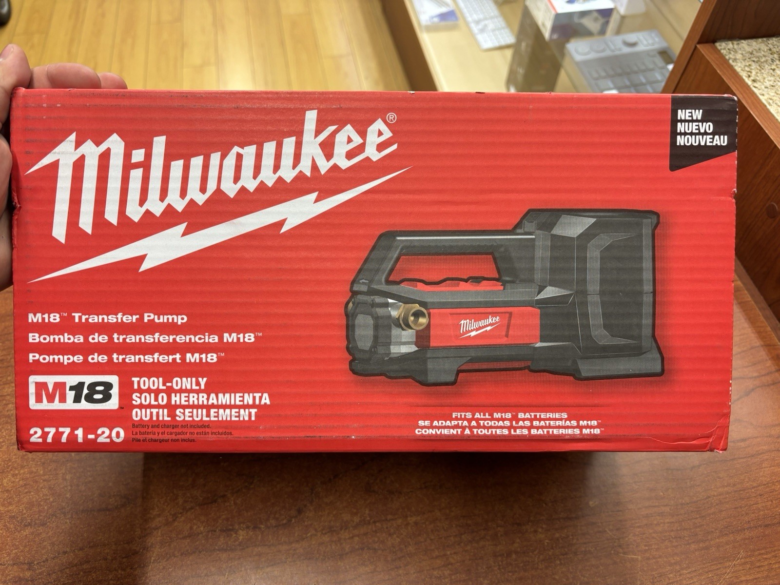 Milwaukee 2771-20 M18 Cordless Portable Water Transfer Pump Bare Tool