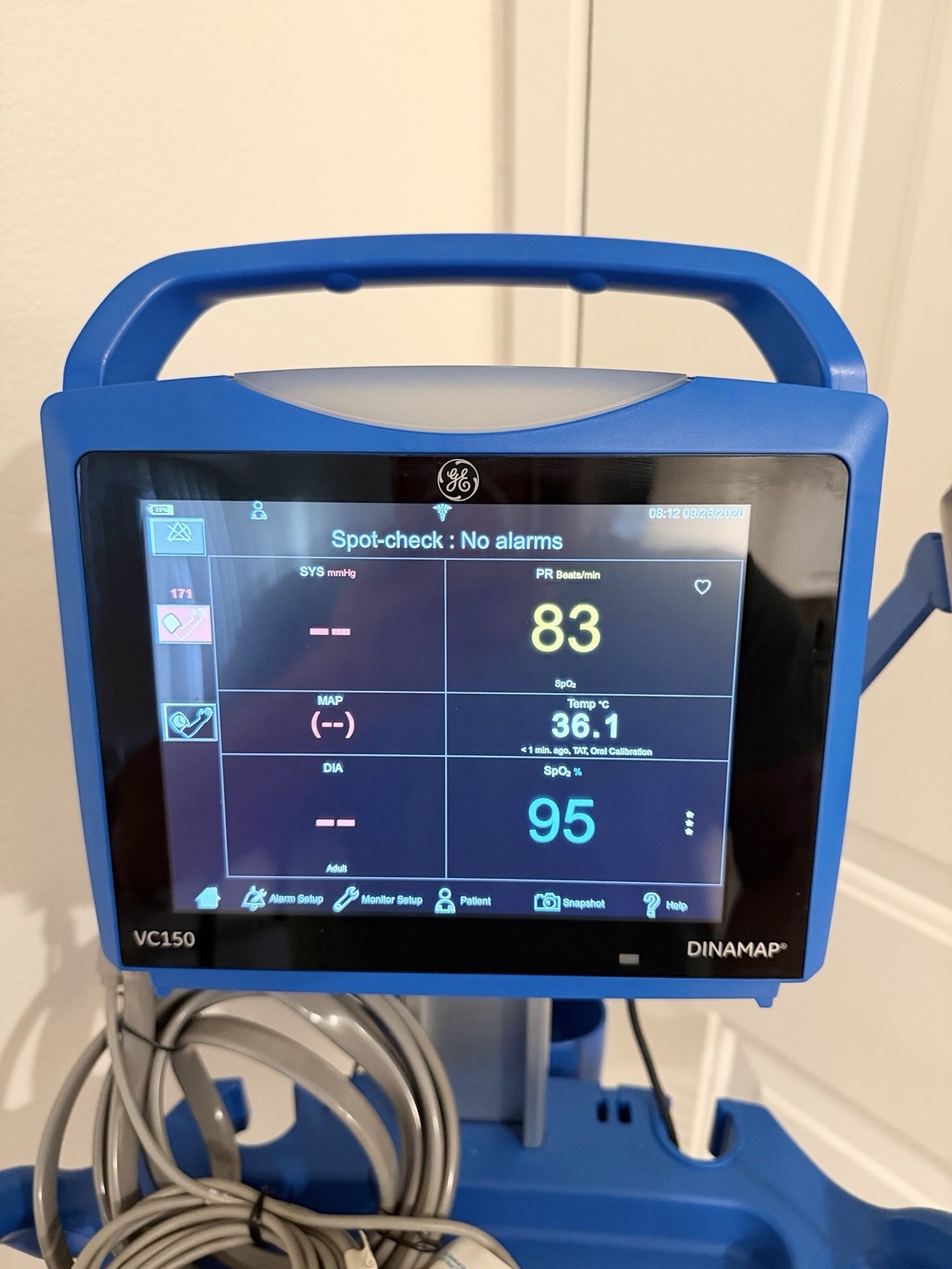 GE Carescape Dinamap VC150 Vital Signs Monitor w/ Accessories/Local Pick up Only