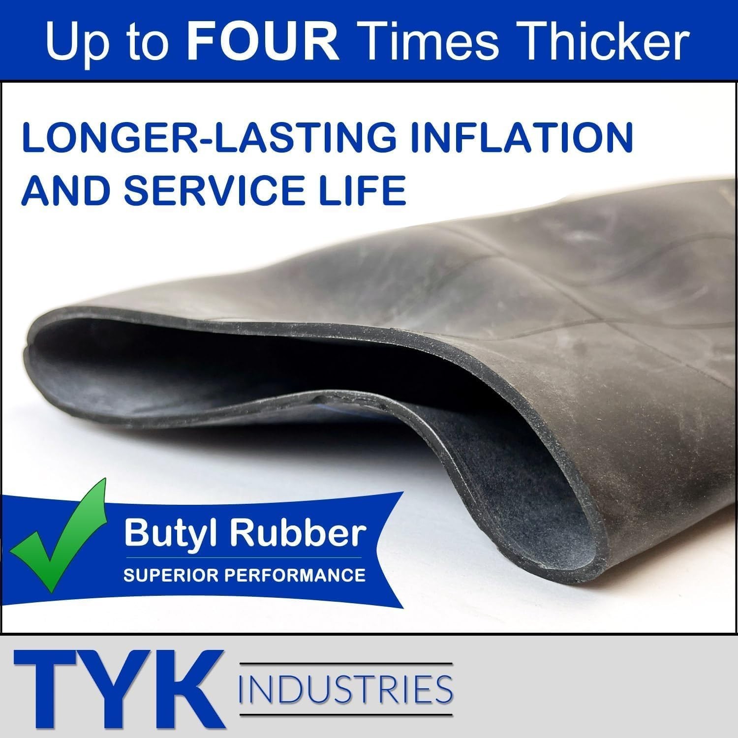 Multi-Fit Heavy-Duty Inner Tubes for 5.00-16 to 6.00-16 Tires – 3