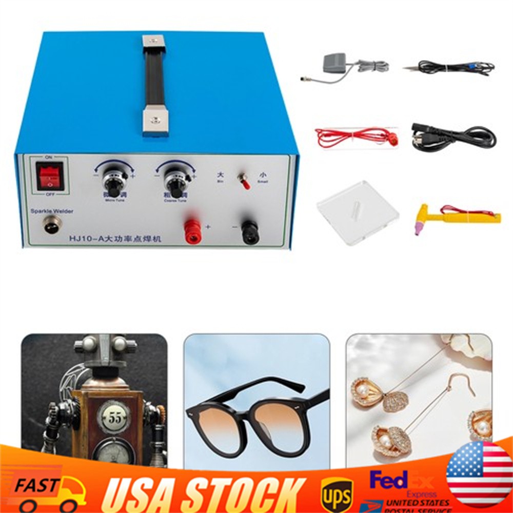 110V Permanent Jewelry Welder Kit, Jewelry Welding Machine 500W