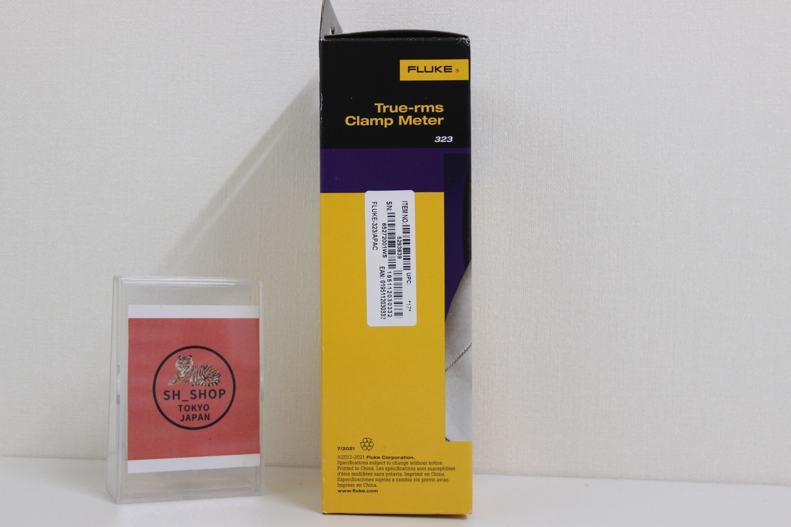 Fluke 323 Clamp Meter True Tester RMS 600V AC DC Measures AC Current 400 Amp New