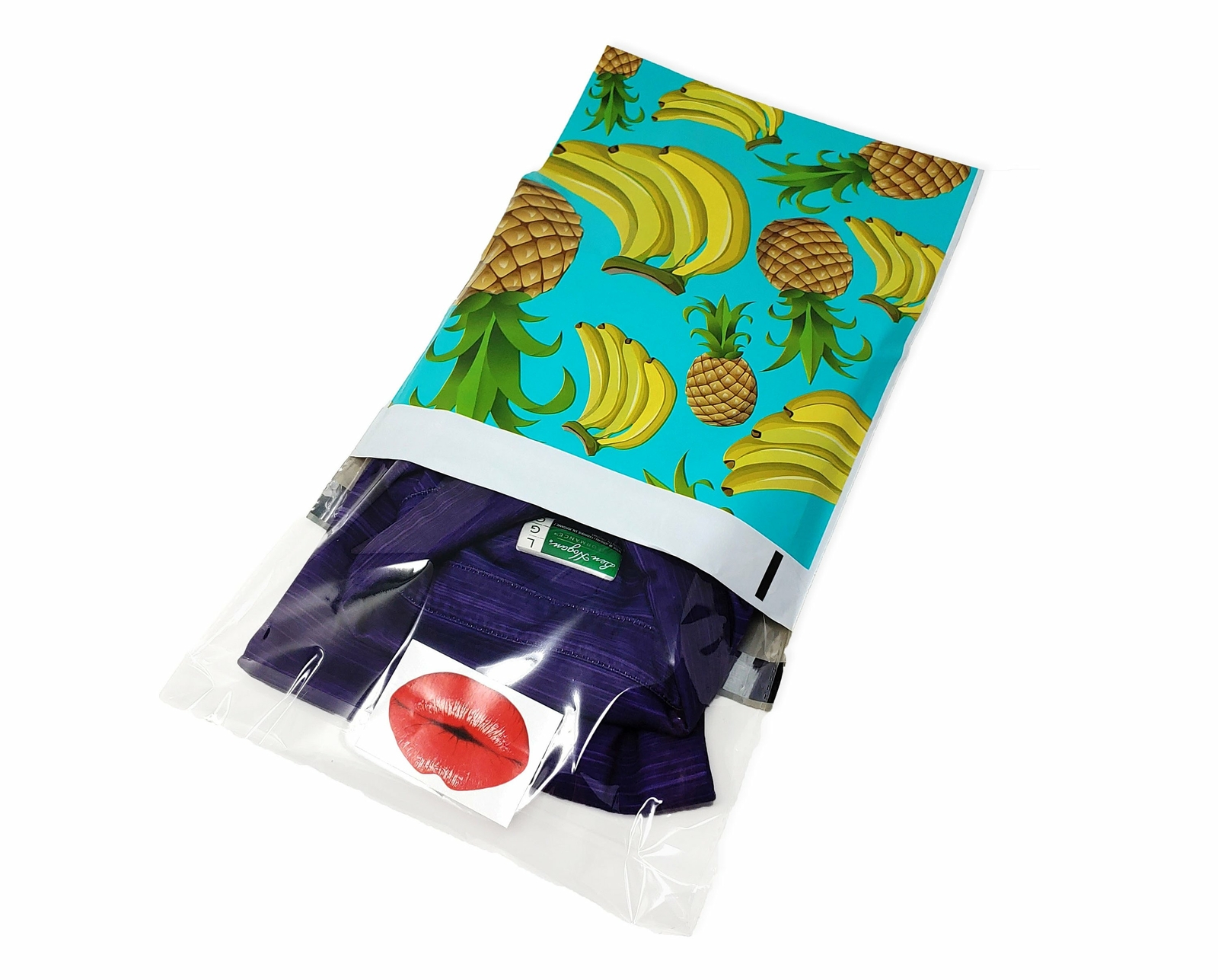 50 Pack, 25 Each 10×13″ Poly Mailers & Transparant plastic apparel Mailing bags