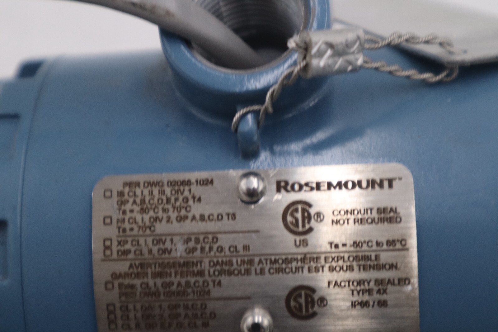 Rosemount 2088G2S22A1M5B4KB Absolute and Gauge Pressure Transmitter #4436A
