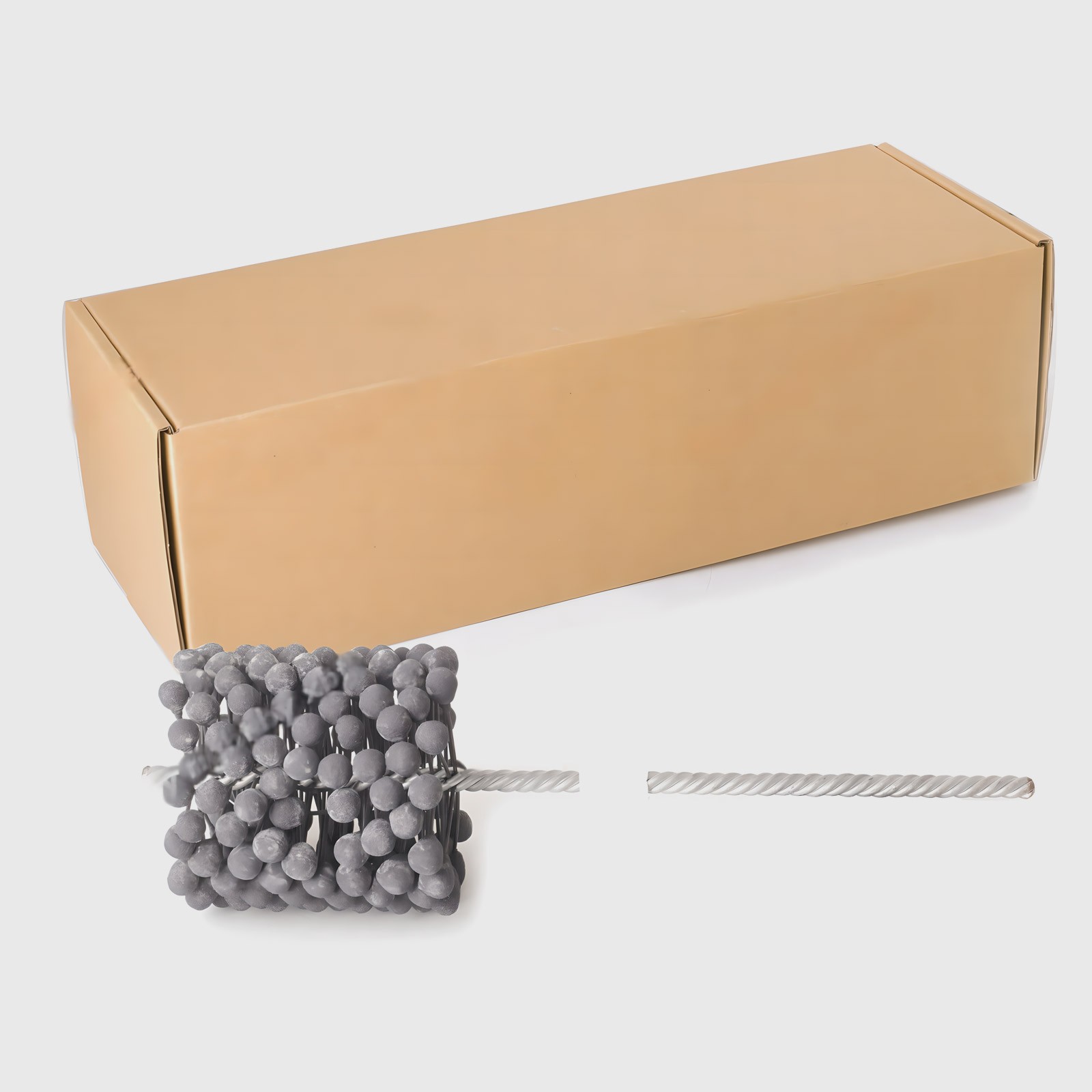 3-3/4″ Bore Flexible Engine Cylinder Hone Ball Brush 240 Grit Silicon Carbide