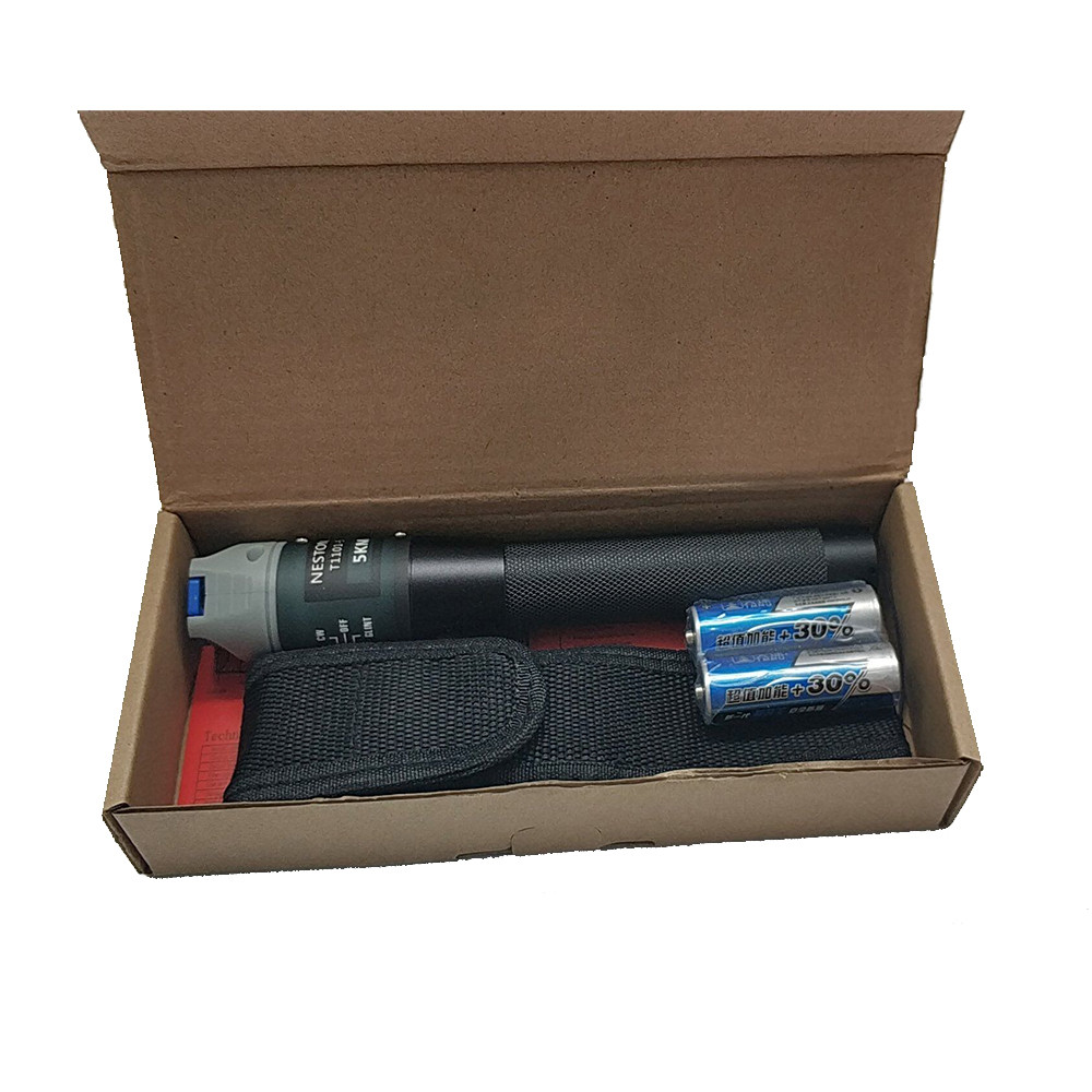 9 In 1 Fiber Optic FTTH Tool Kit with FC-6S Fiber Cleaver & Power Visible Meter