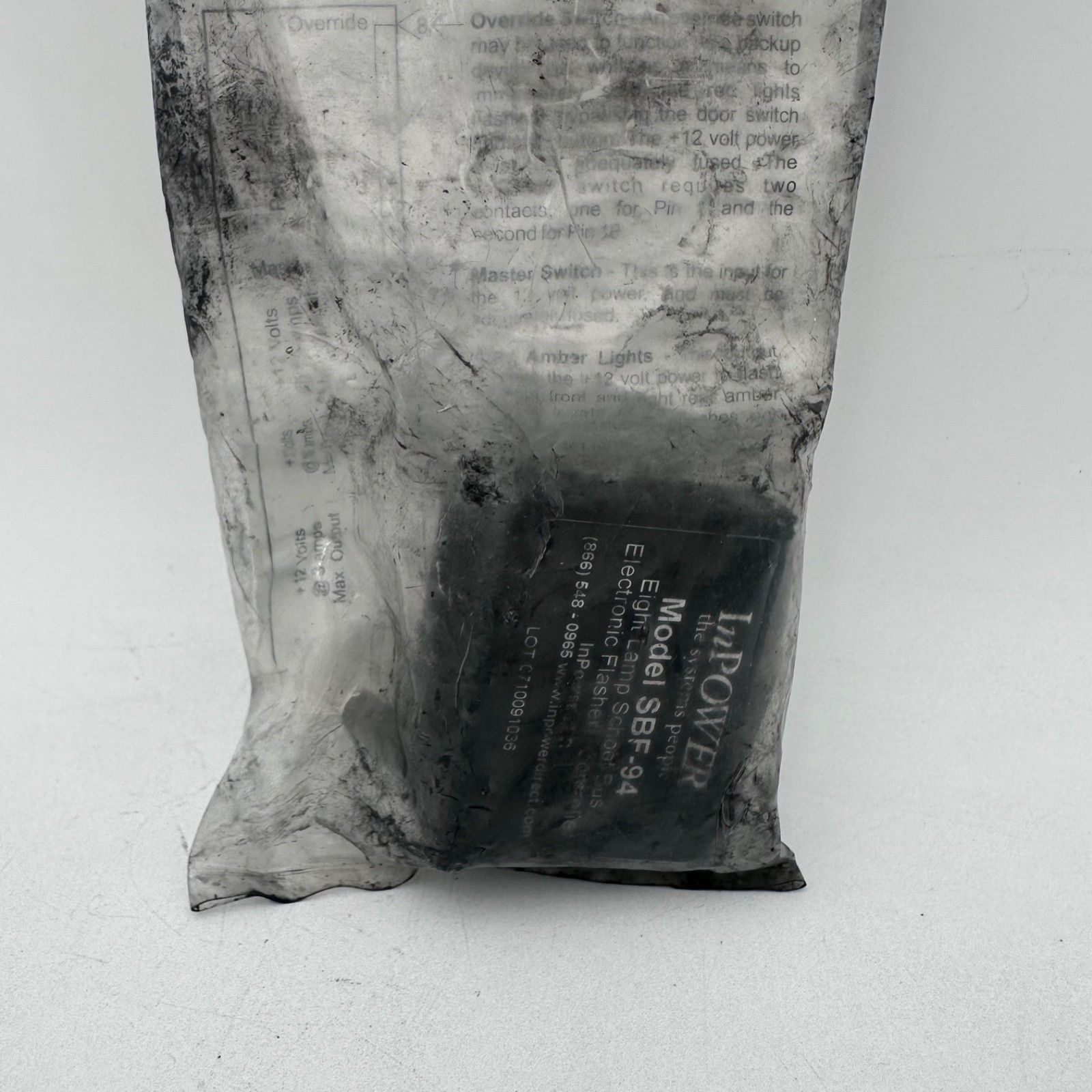 InPower 8-Way School Bus Flasher Warning SBF-94 New In Bag