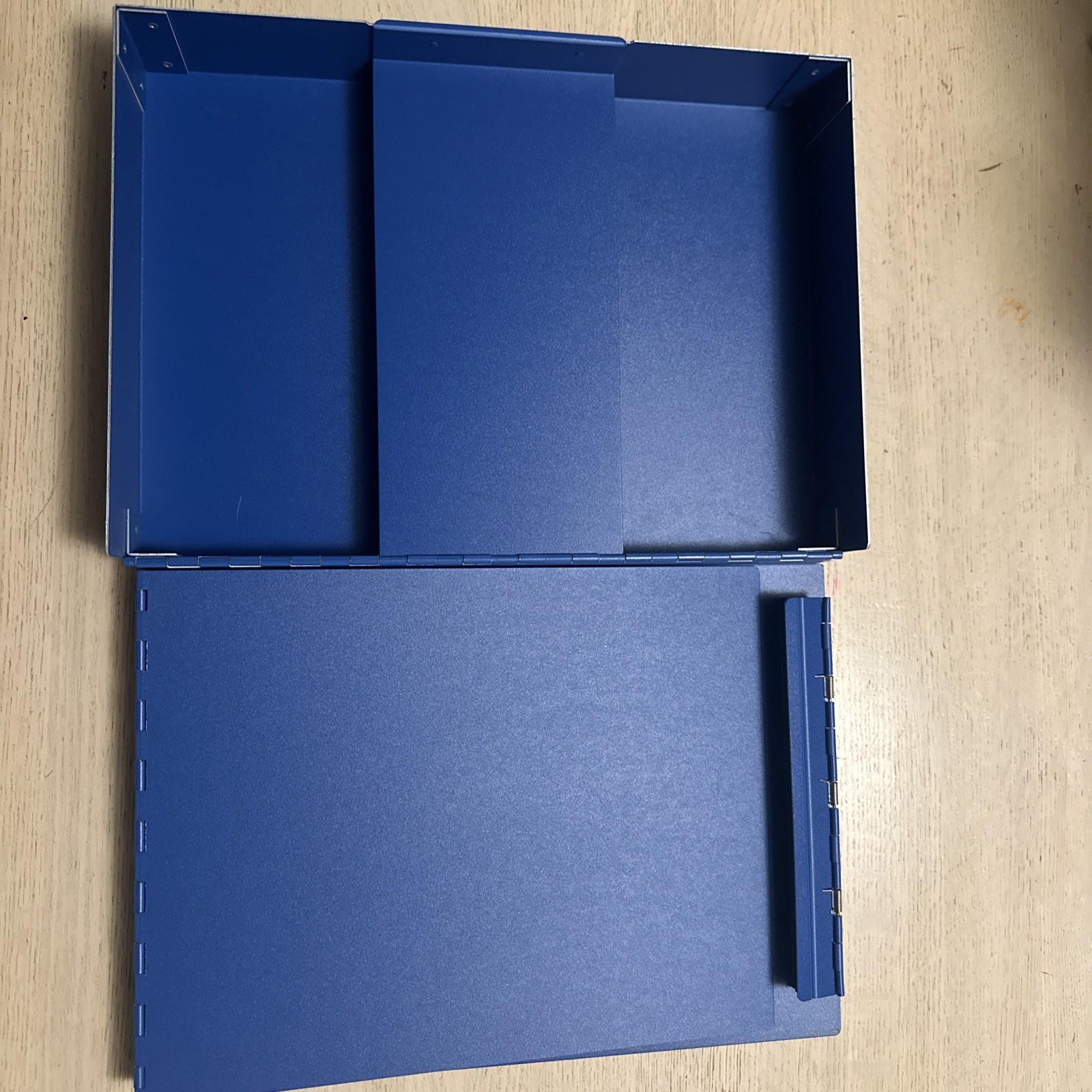 Vintage Kraft Foodservice Drivers Aluminum Side-Open Forms Folder NEW Never Used