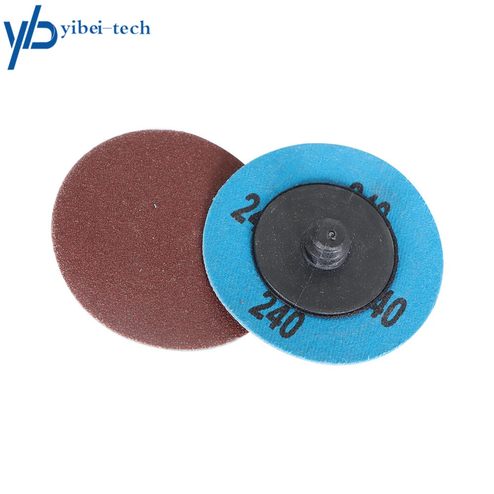51× 2″ Roll Lock Die Grinder Quick Change Sanding Disc 36 60 80 120 240 Grit US