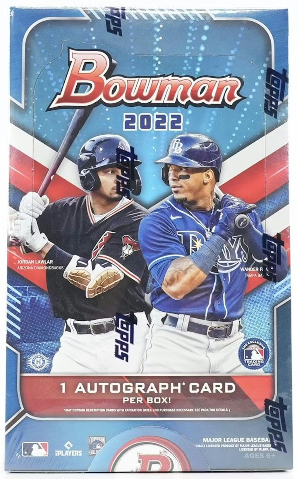2022 Bowman Baseball Factory Sealed Hobby Box