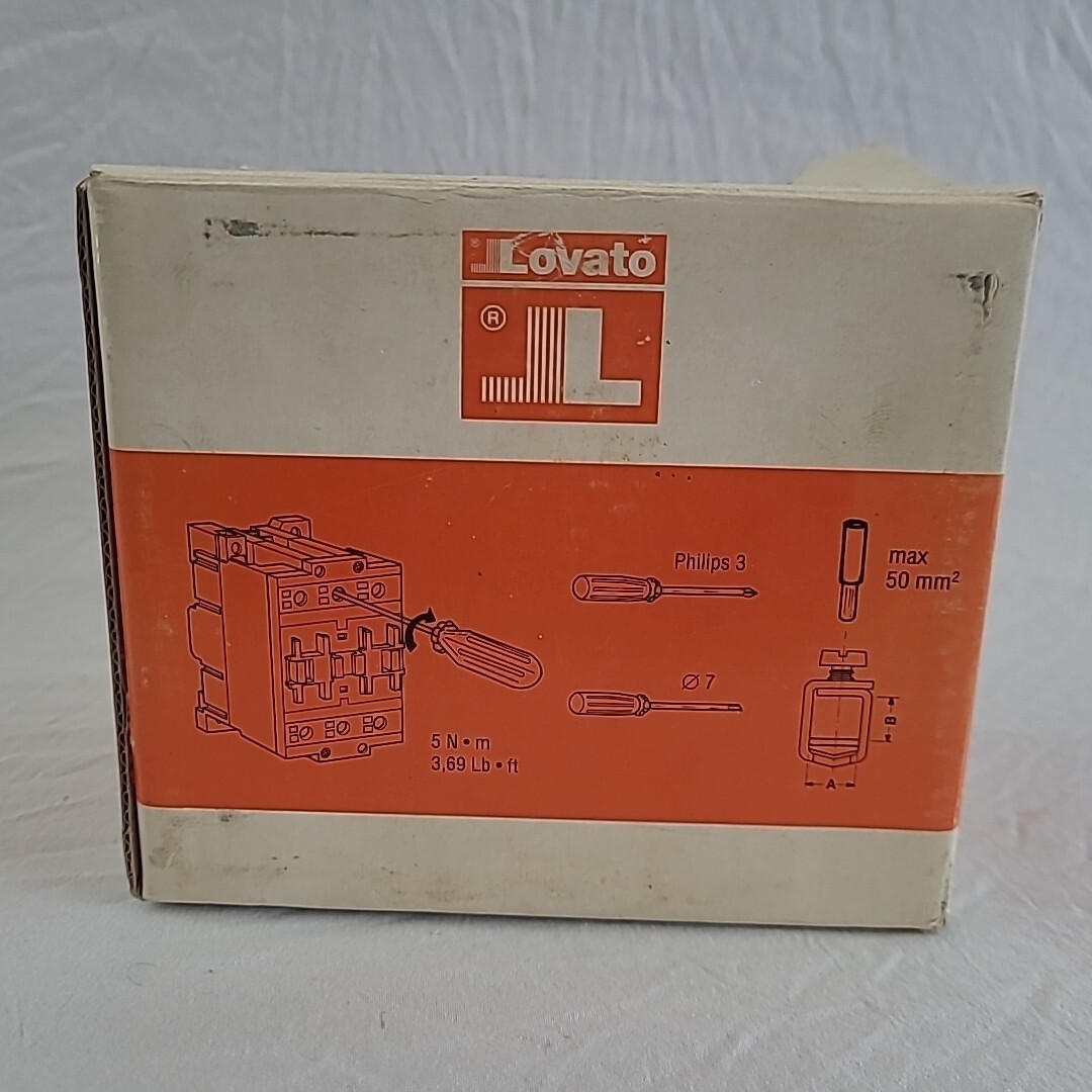 LOVATO BF80.00 BF80 120V 60Hz 110V 3P CONTACTOR -New Open Box-