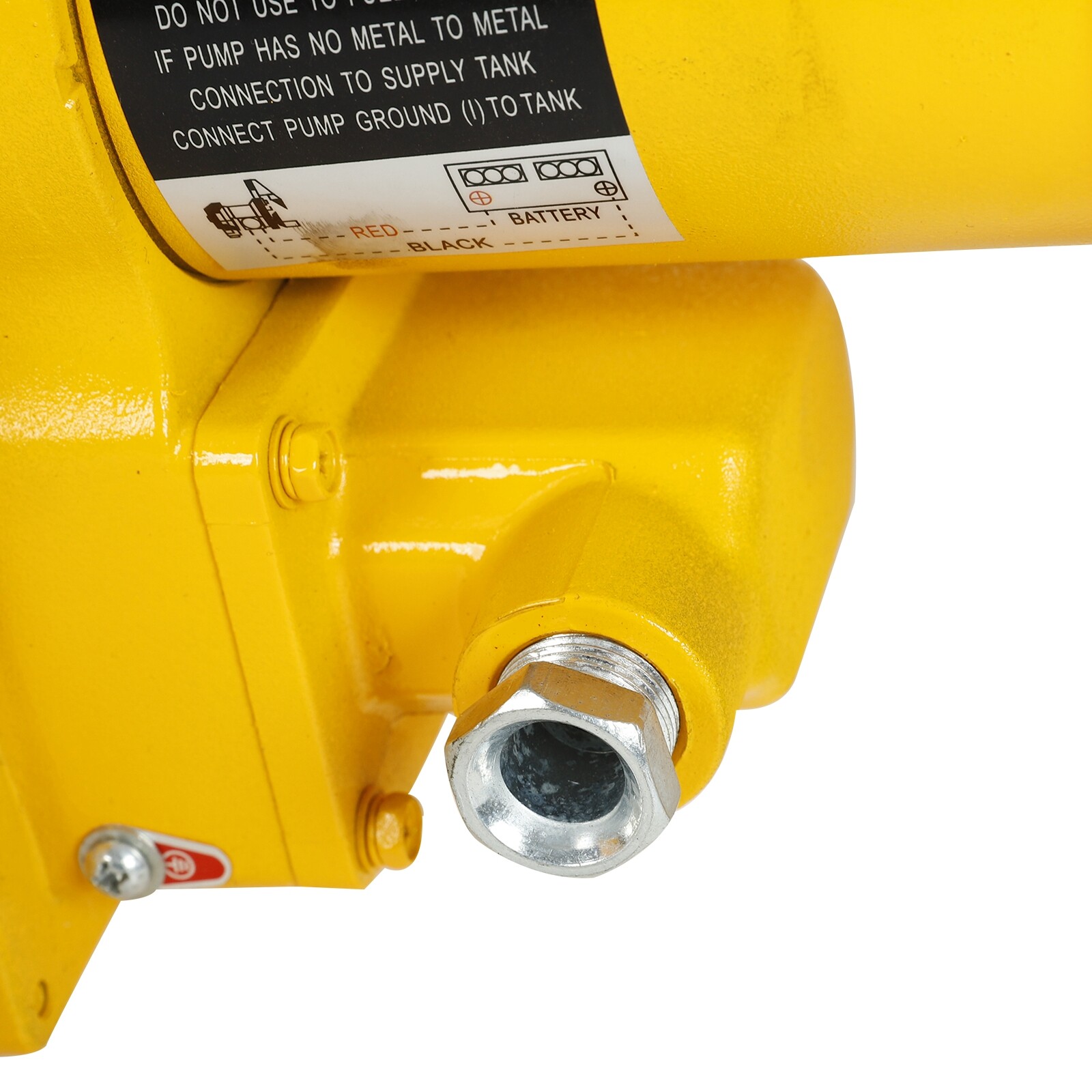Fuel Transfer Pump Gasoline Pump 20GPM 12V with Hose & Nozzle for Diesel