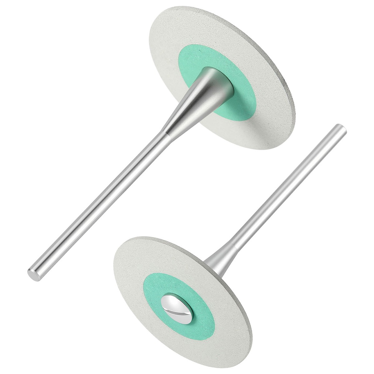 Disco de rueda de pulido de diamante de goma dental para porcelana/zirconia