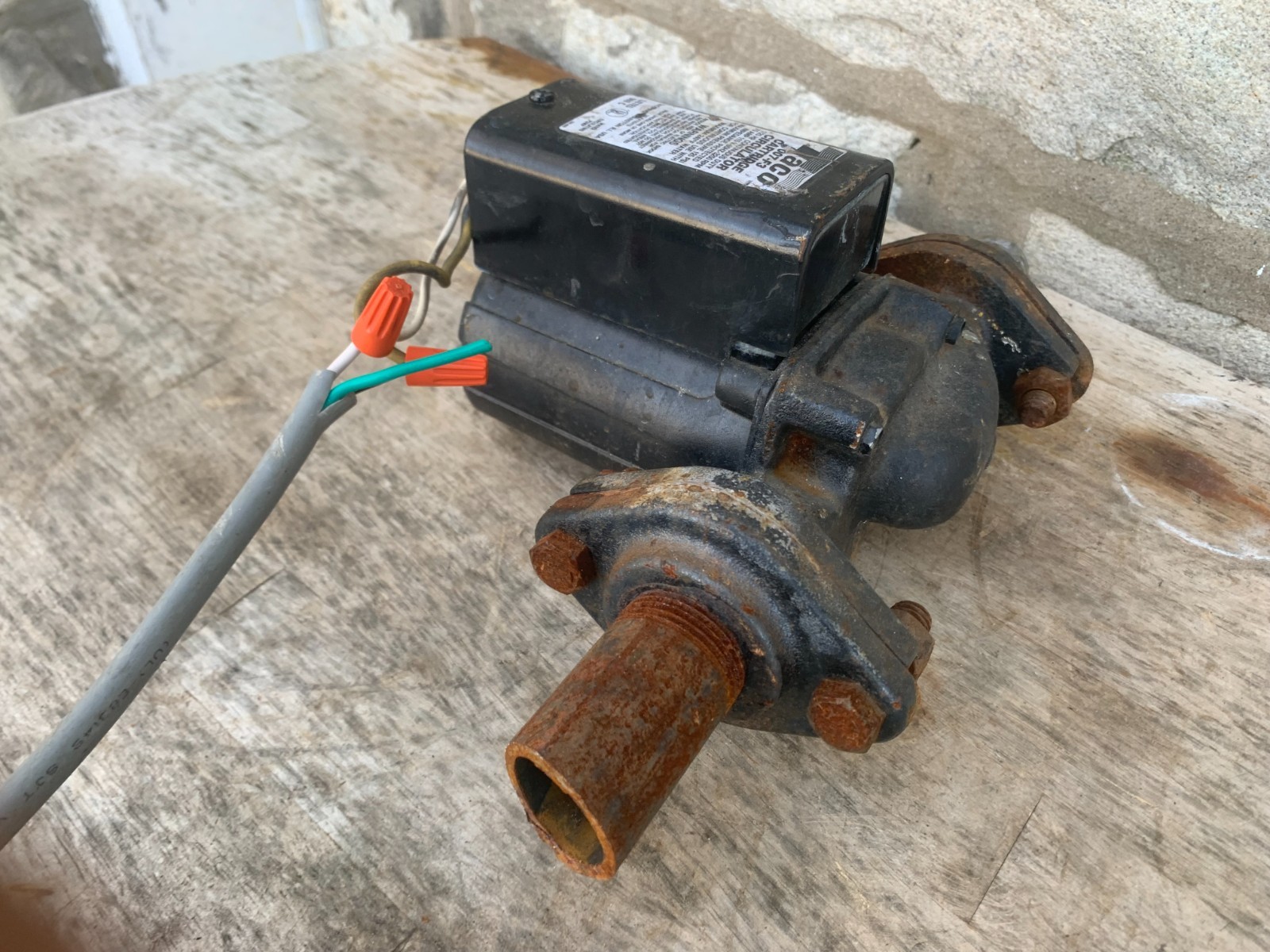 Taco 007-F5 Cartridge Circulator Pump 1/25 Hp .71 Amp 3250 Rpm WROKS USA Made