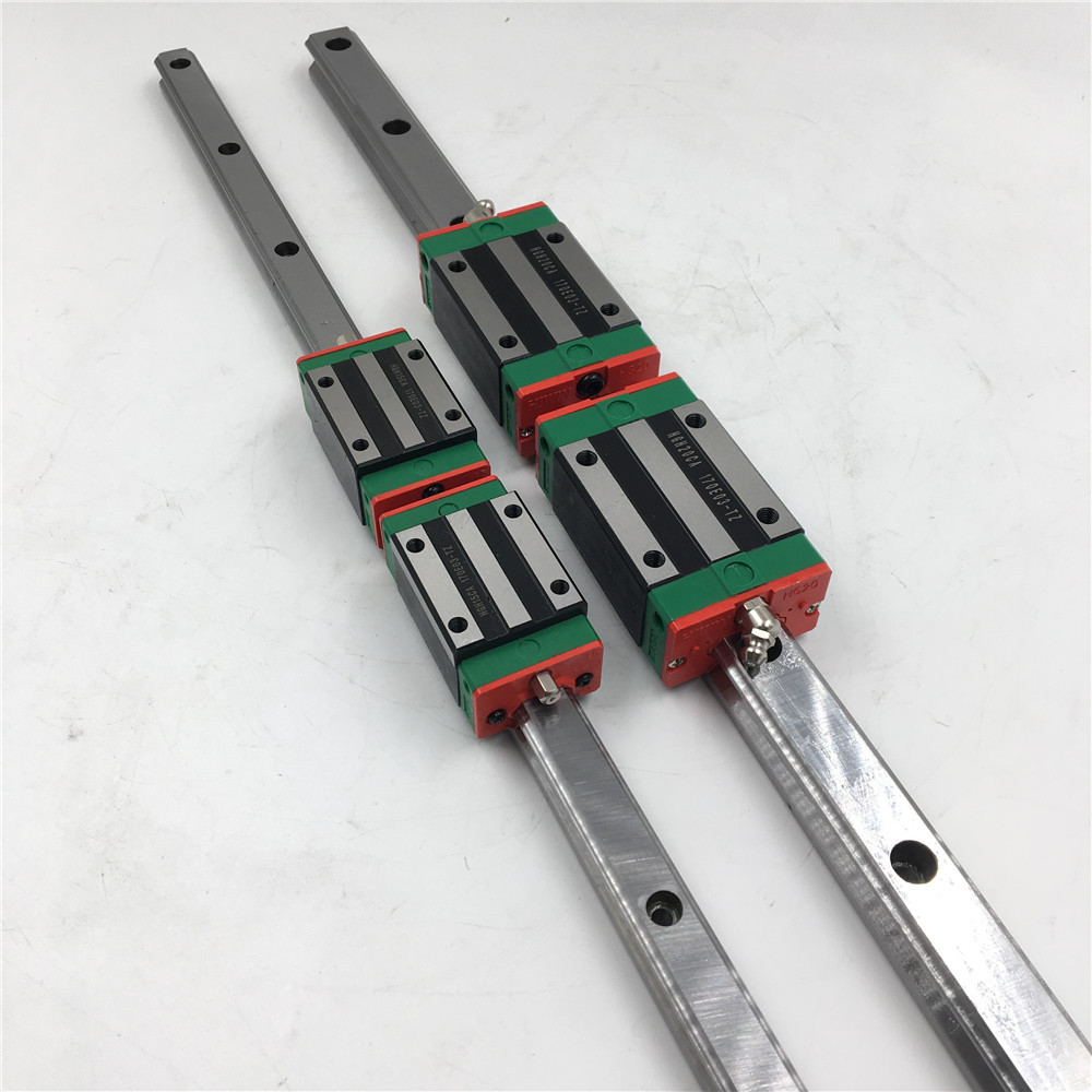 HIWIN HGR25 Linear Guide Rail L1200mm & 2pcs HGH25CA Rail Guide Block Slider Kit