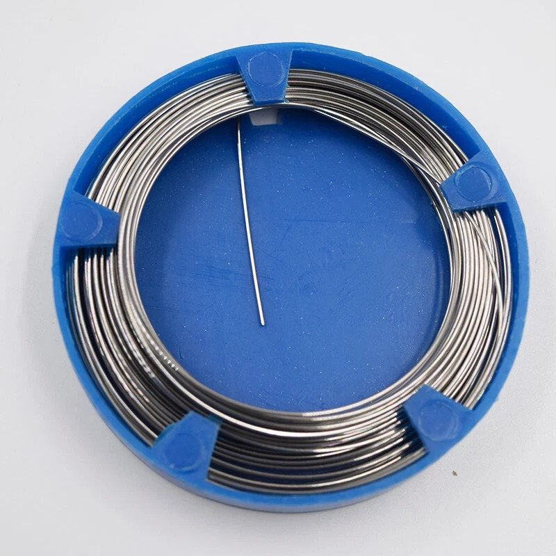 Dental Lab Plastic Orthodontic Stainless Steel Wire Dentist Dia 0.5mm-1.2mm Tool