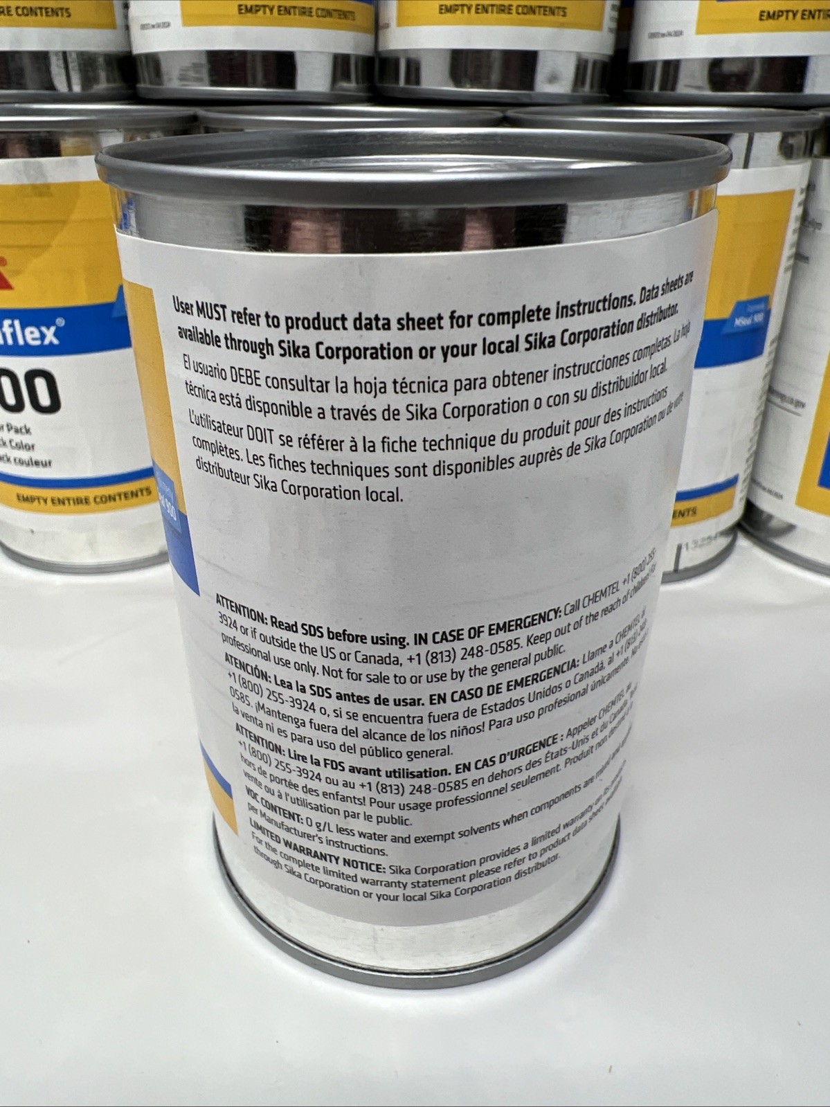 Sikaflex 900 Color Pack 273-P, Limestone, 10.5oz Cans ( Lot of 45x Cans)