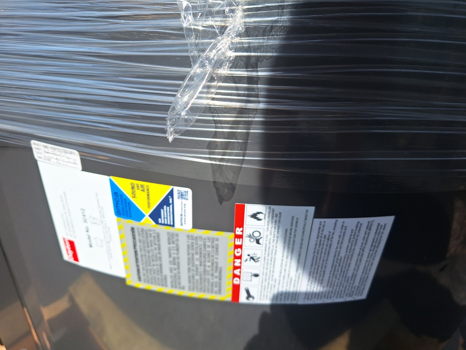 166210A DAYTON Tubeaxial Fan: Clean Air, 42 in Blade