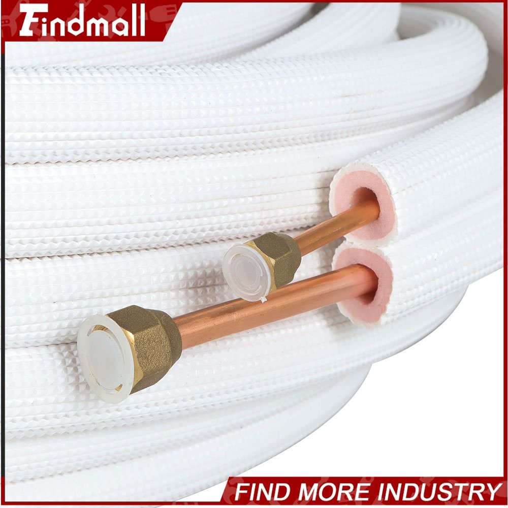 Findmall 50 Feet 1/4″ – 3/8″ Dia. Install Kit For Mini Split Heat Pump Systems